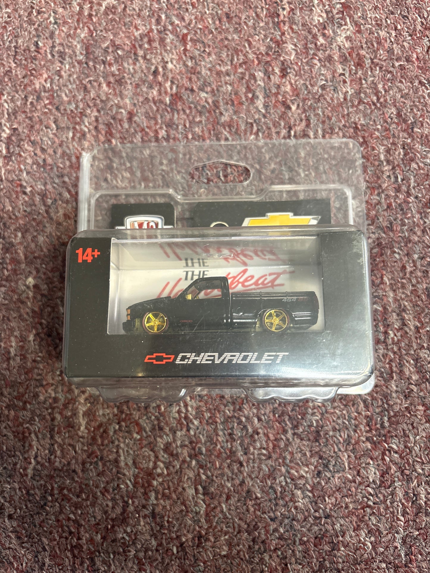 M2 MACHINES 1/64 SCALE BLACK 1992 CHEVROLET C1500 SS 454 WMTS17 CHASE