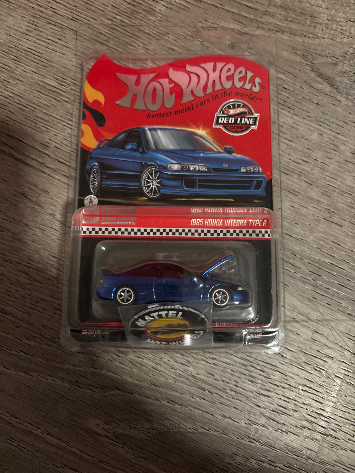 2025 Hot Wheels RLC Exclusive 1995 Honda Integra Type-R Patch & Badge Included