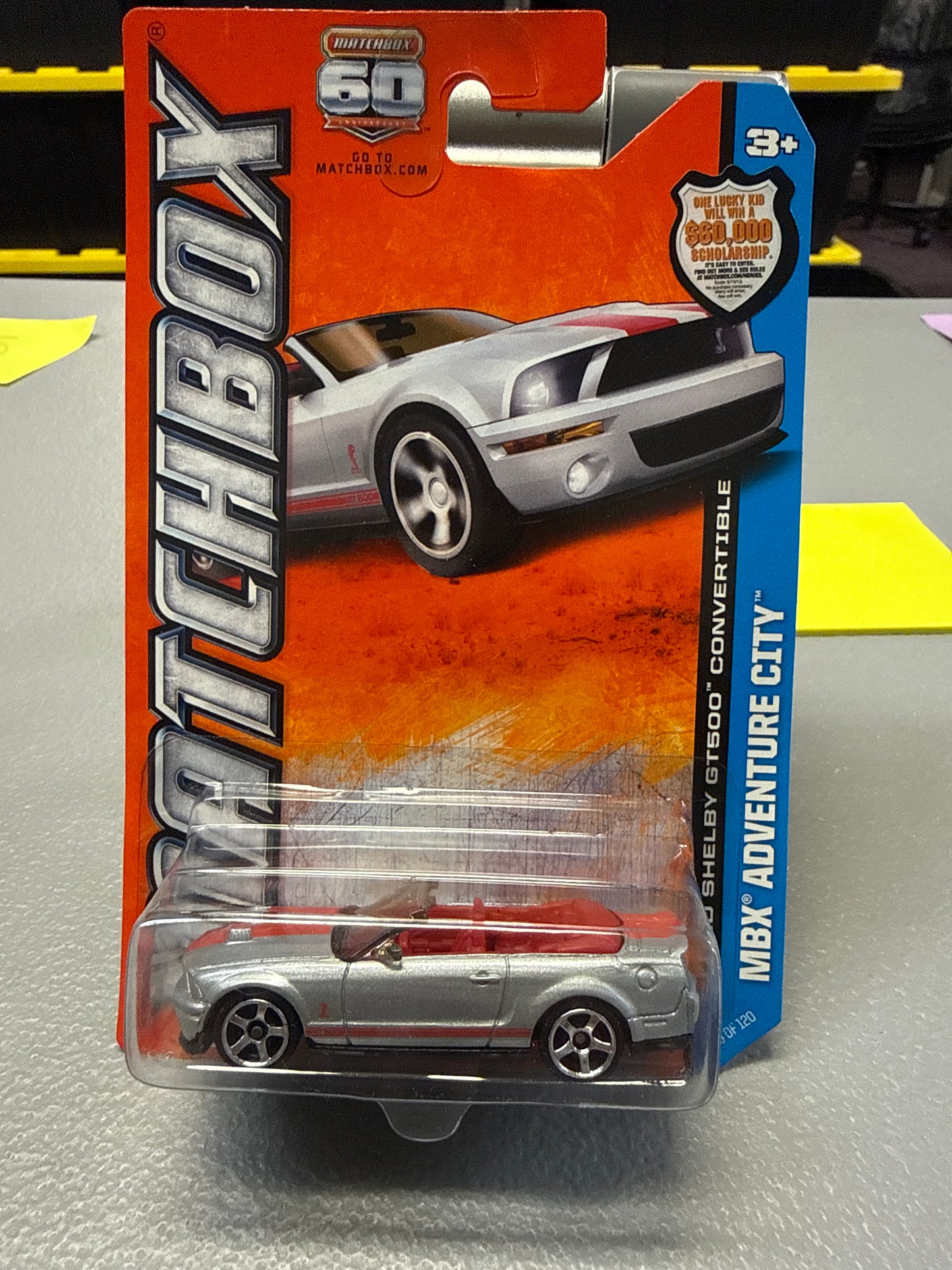 Matchbox Adventure City Ford Shelby GT500 Convertible