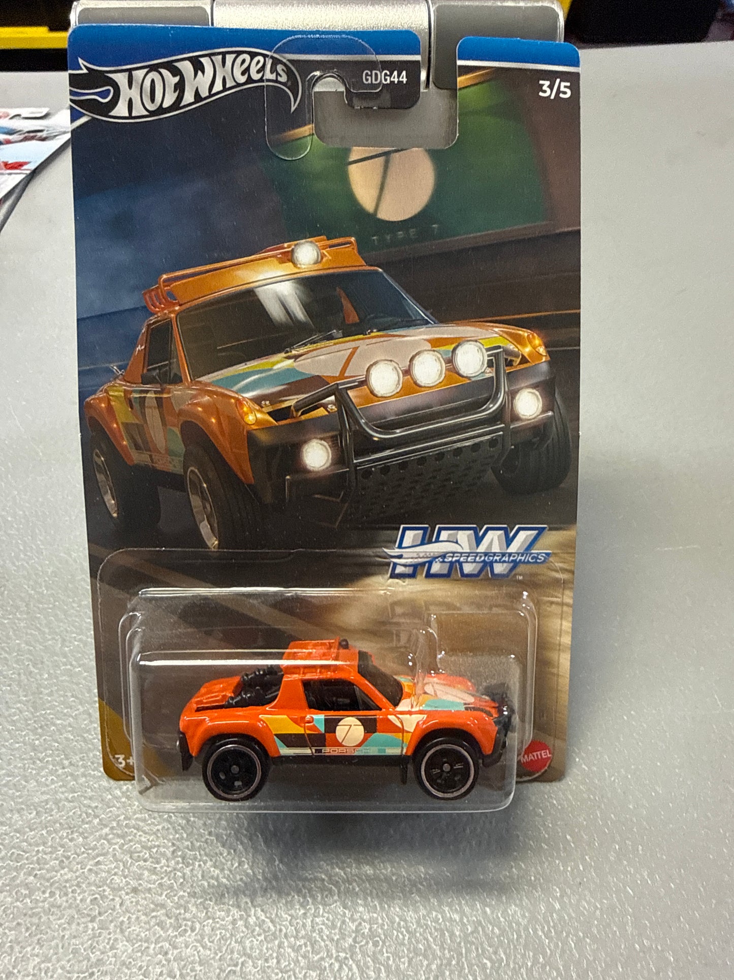 Hot Wheels Speed Graphics Porsche 914 Safari