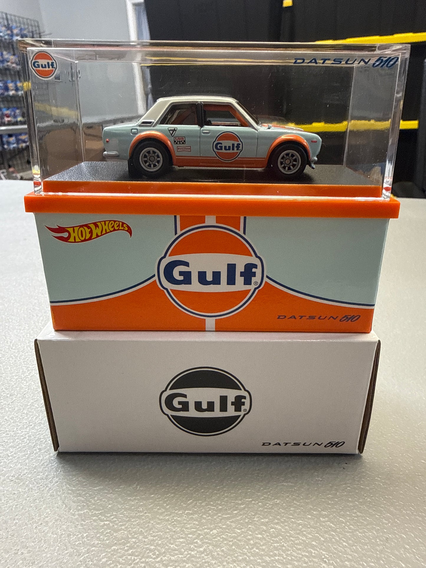 Hot Wheels RLC Gulf Datsun 510
