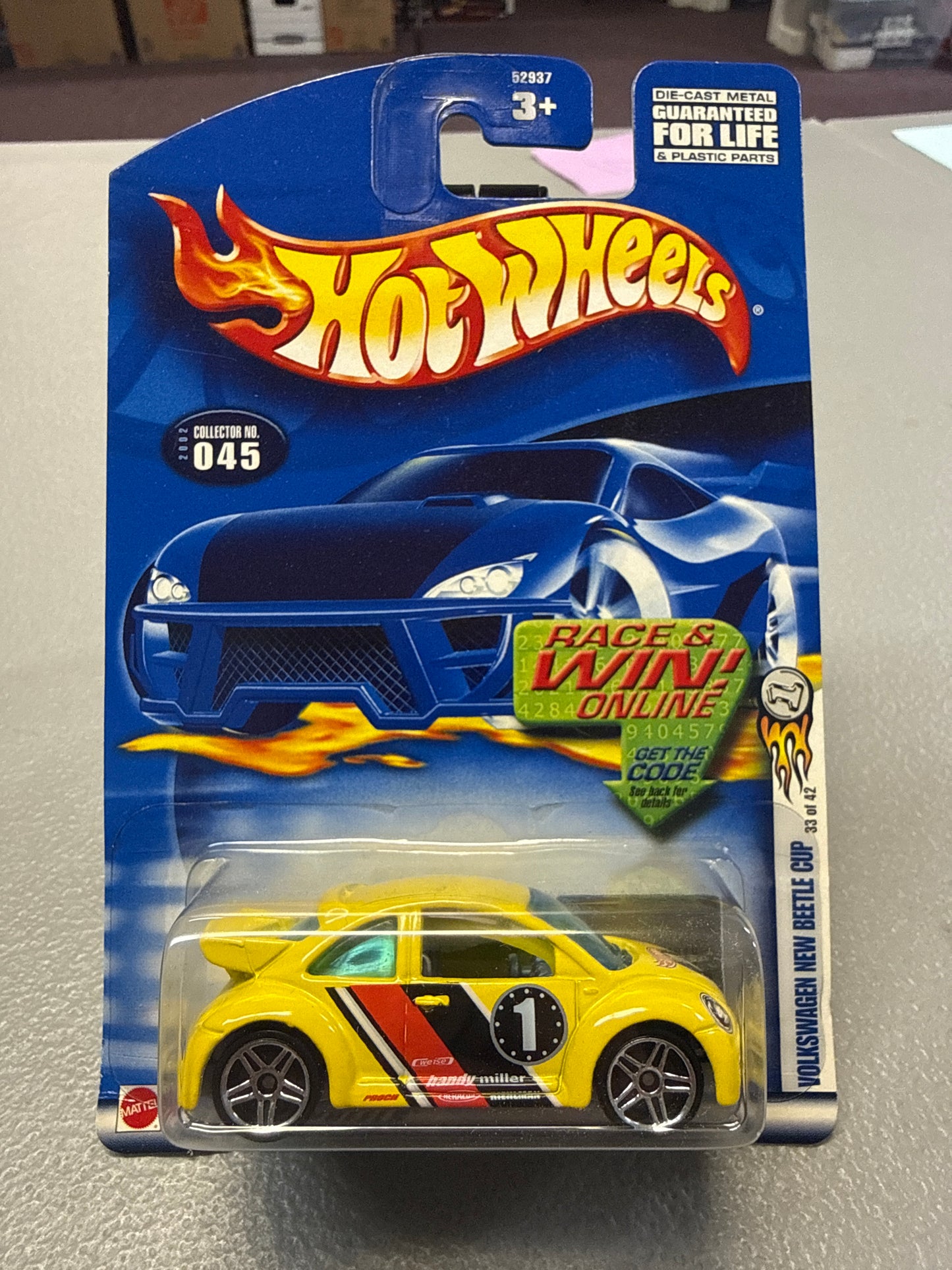 Hot Wheels Volkswagen New Beetle Cup