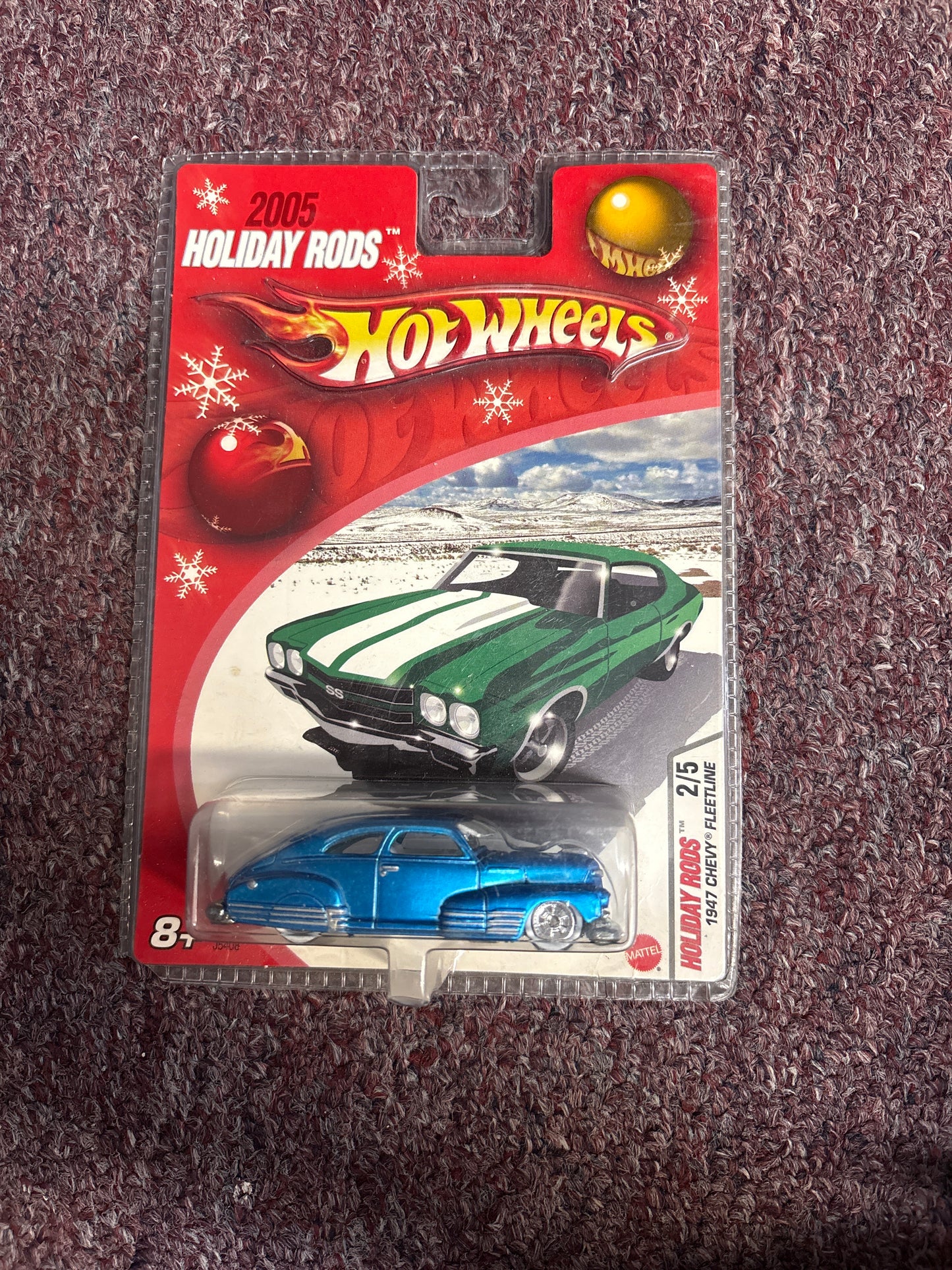 Hot Wheels 2005 Holiday Rods 1947 Chevy Fleetline