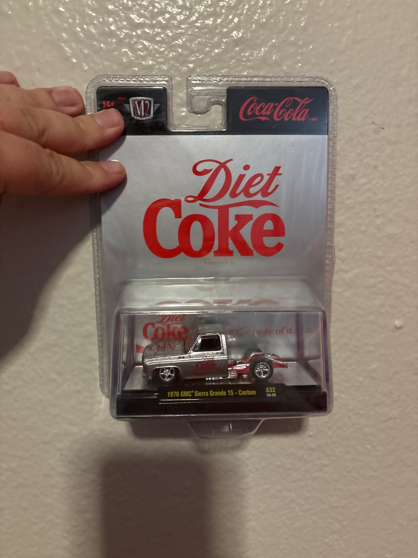 M2 MACHINES 1976 GMC Sierra Grande 15 Custom Bed Less Diet Coke.