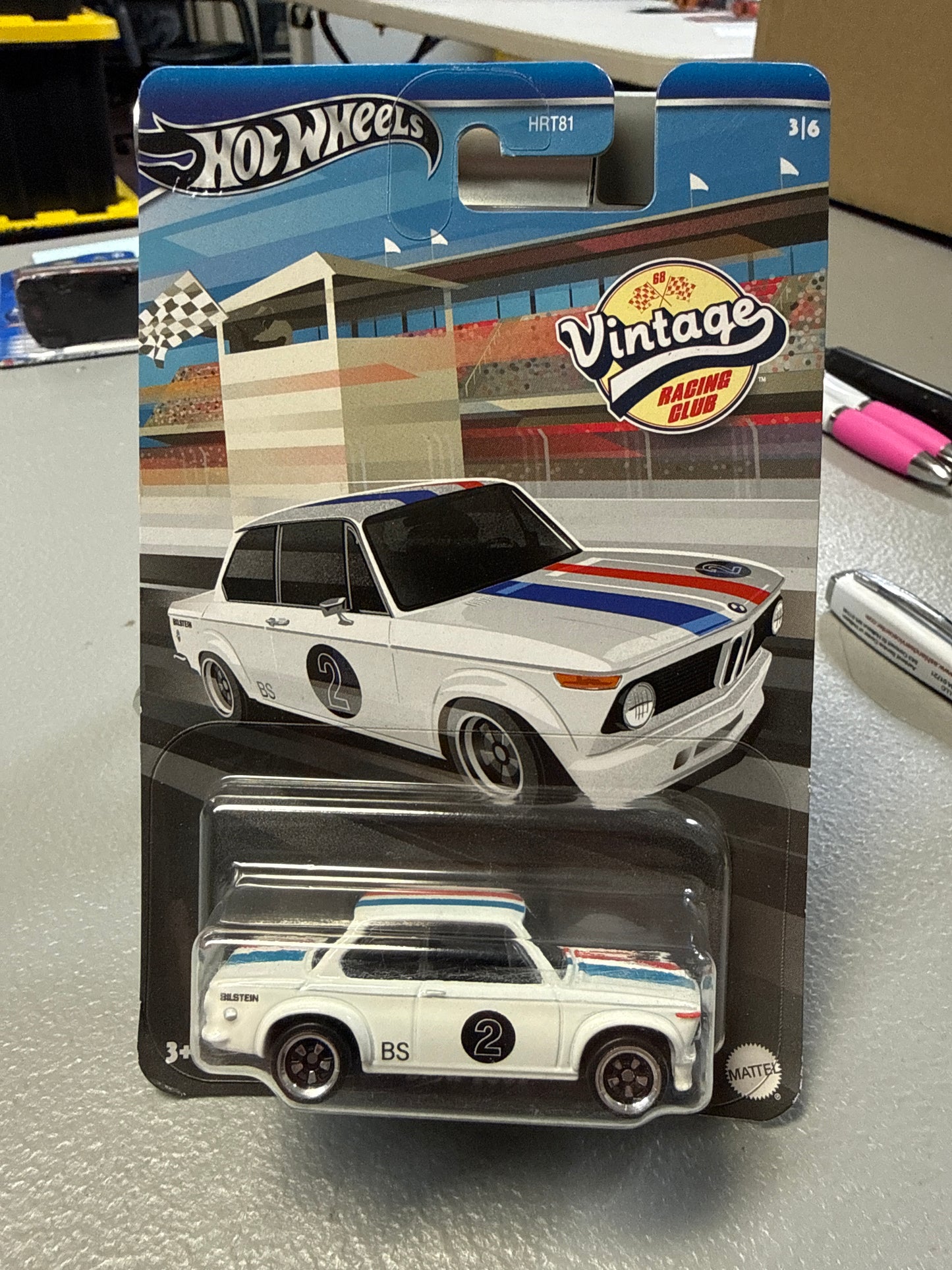 Hot Wheels Vintage Racing Club BMW 2002