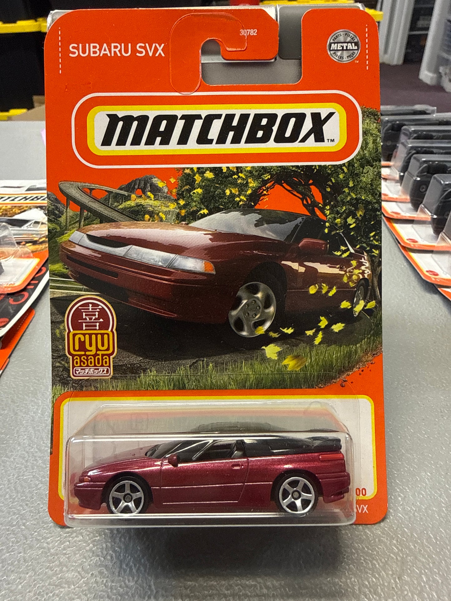 Matchbox Ryu Asada Subaru SVX