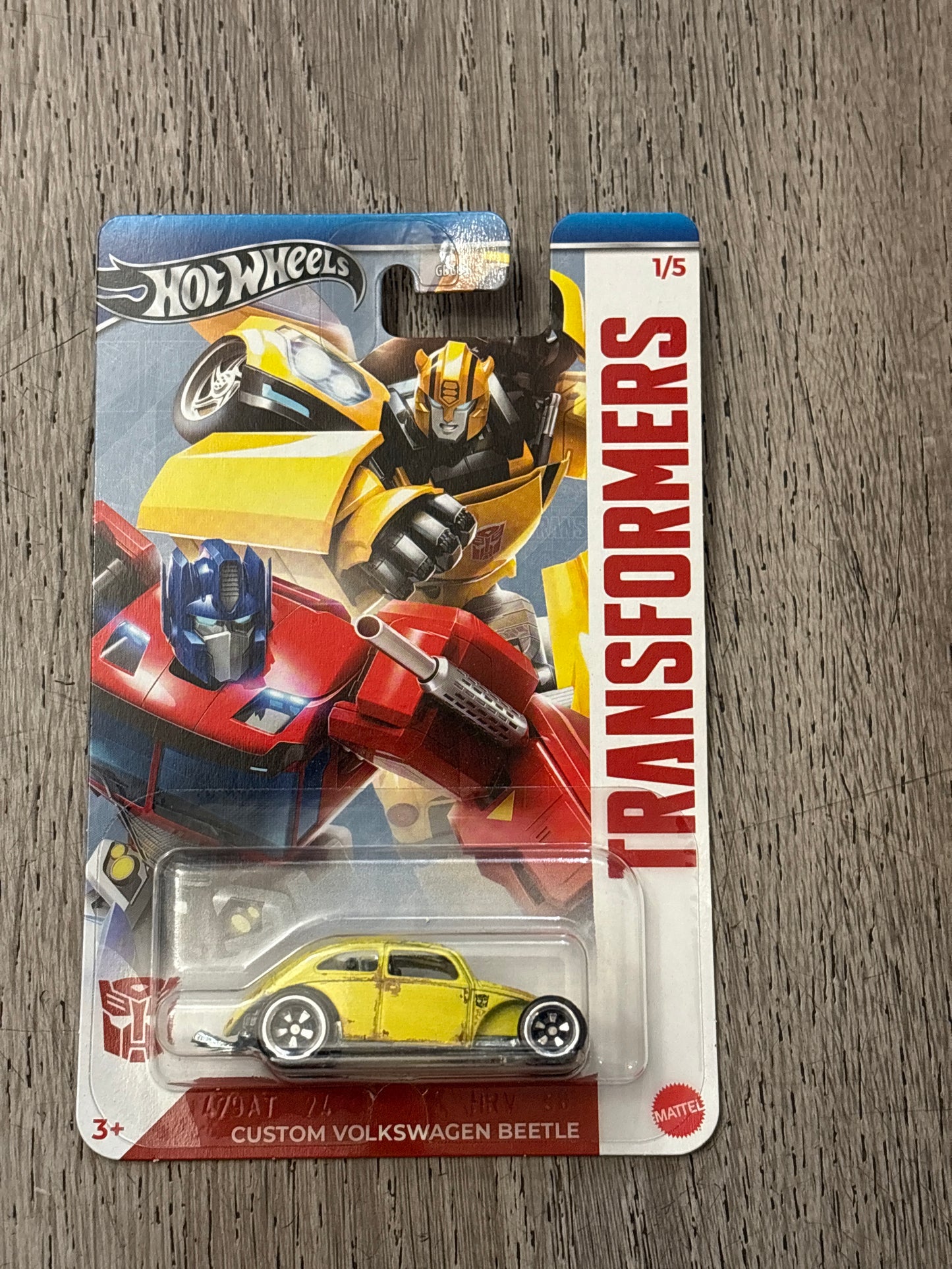 Hotwheels Transformers Custom Volkswagen Beetle