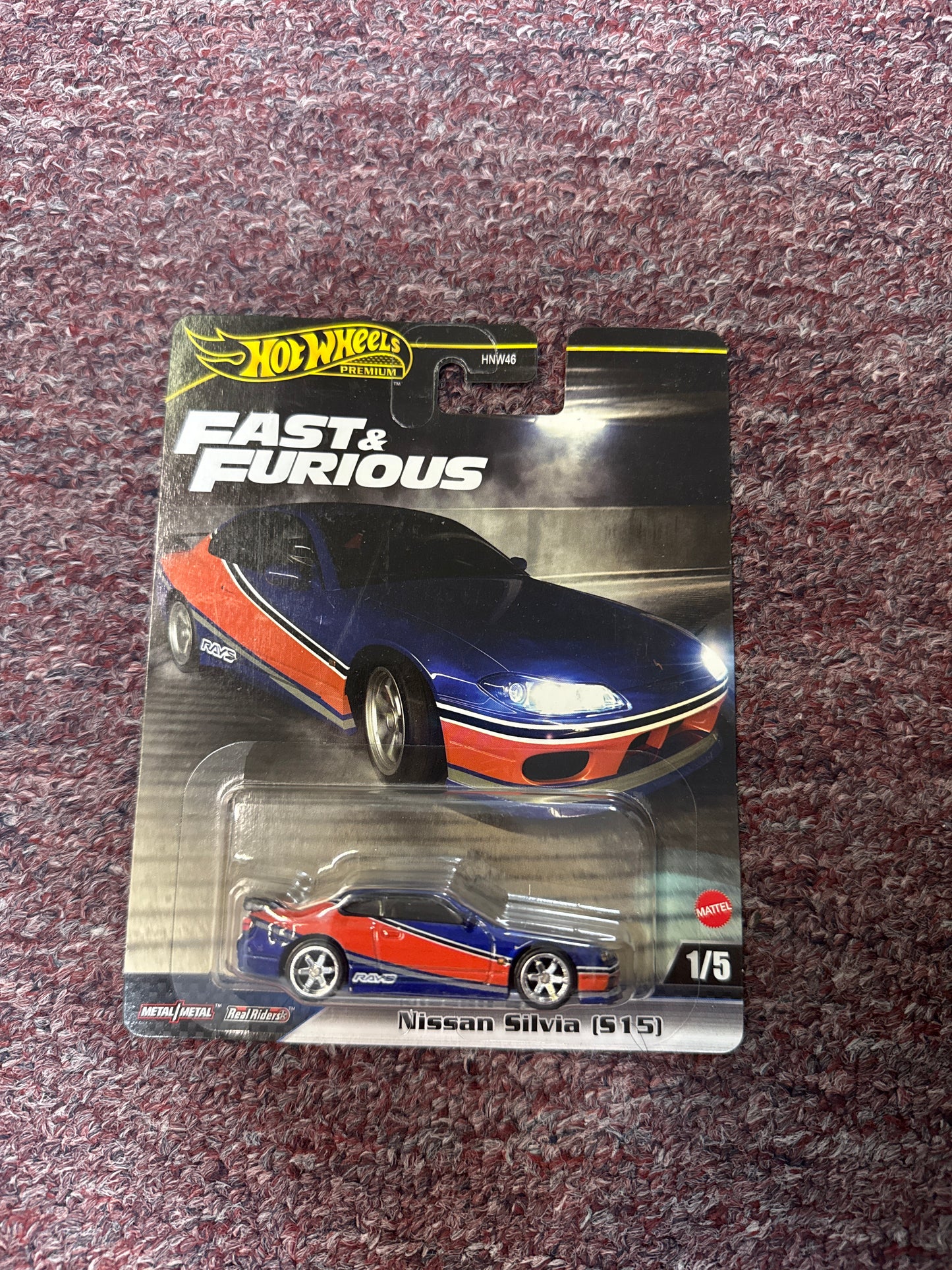 2024 Hot Wheels Fast N Furious NISSAN SILVIA S15
