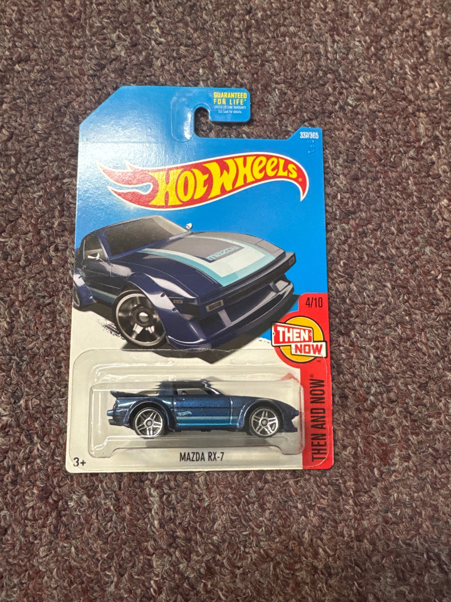 HOT WHEELS MAZDA RX-7 4/10 THEN AND NOW