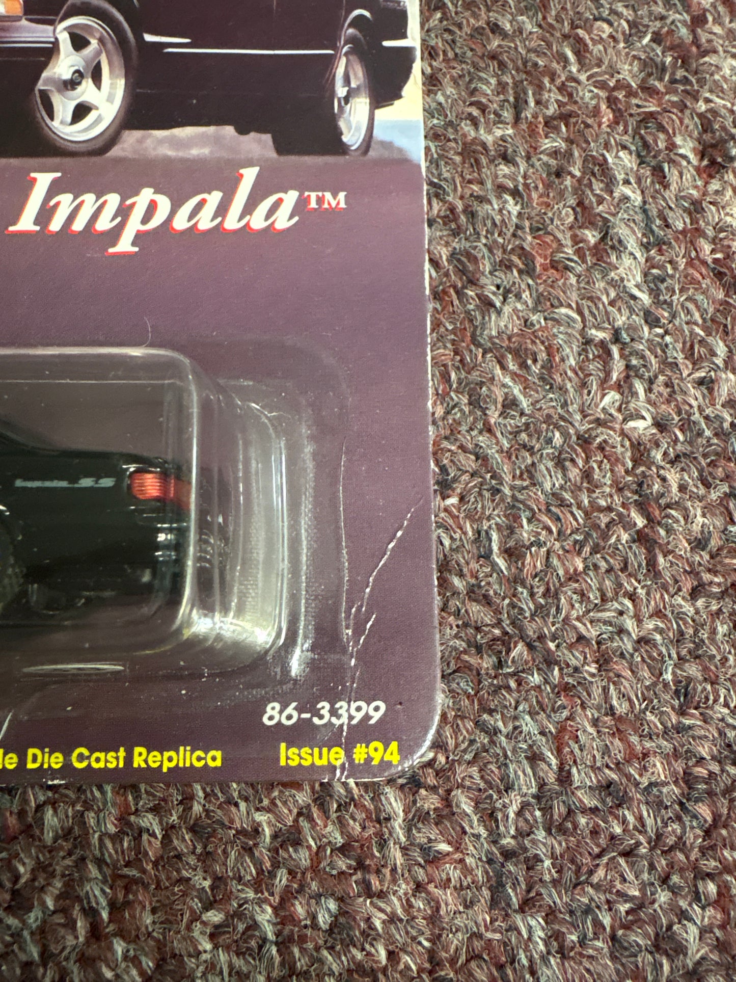 Revell Diecast 2002 Collectible Chevy Black '96 Impala SS #94