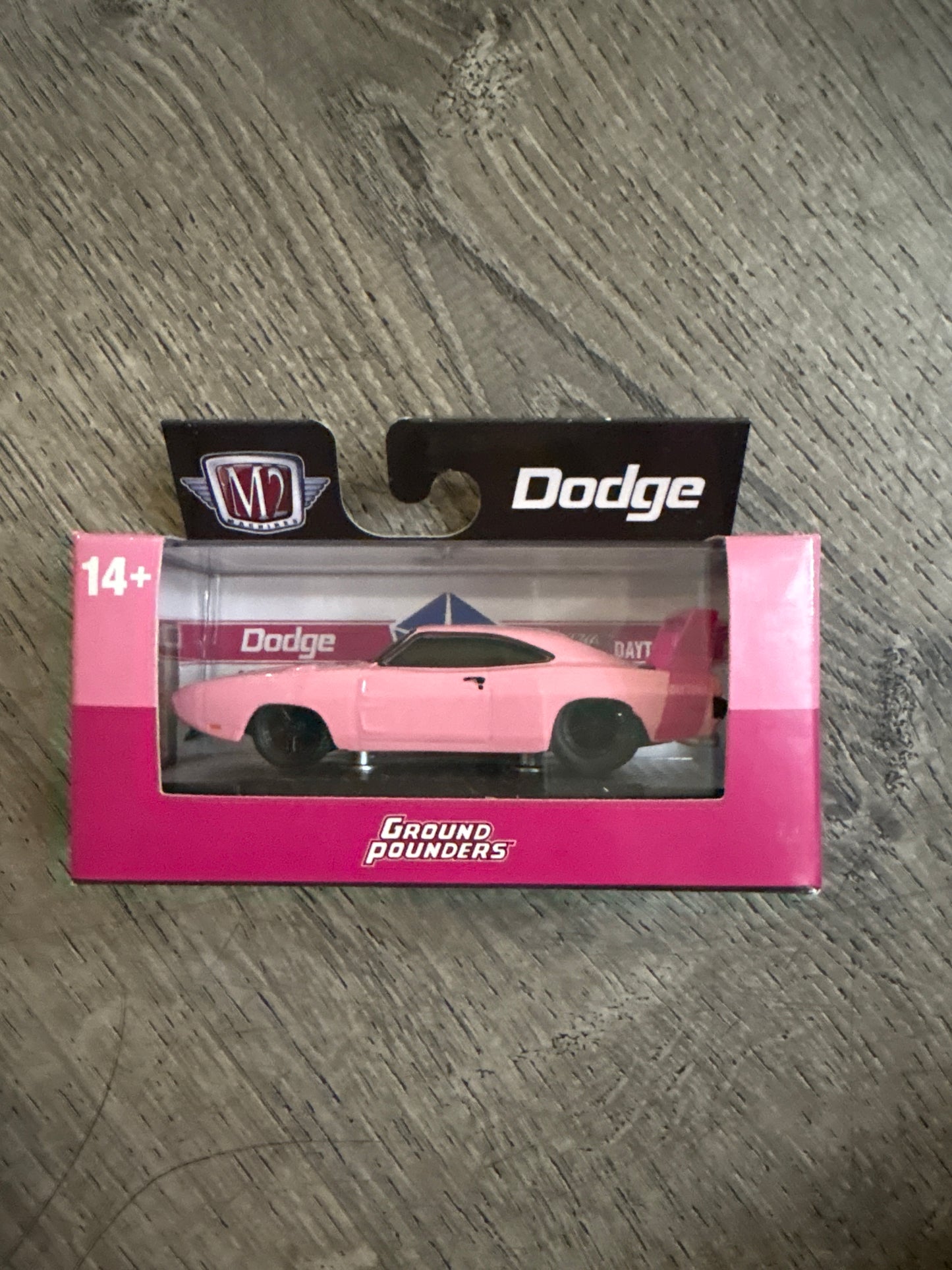 2024 Castline Inc. M2 Machines Ground Pounders 1969 Dodge Daytona HEMI R28 24-08