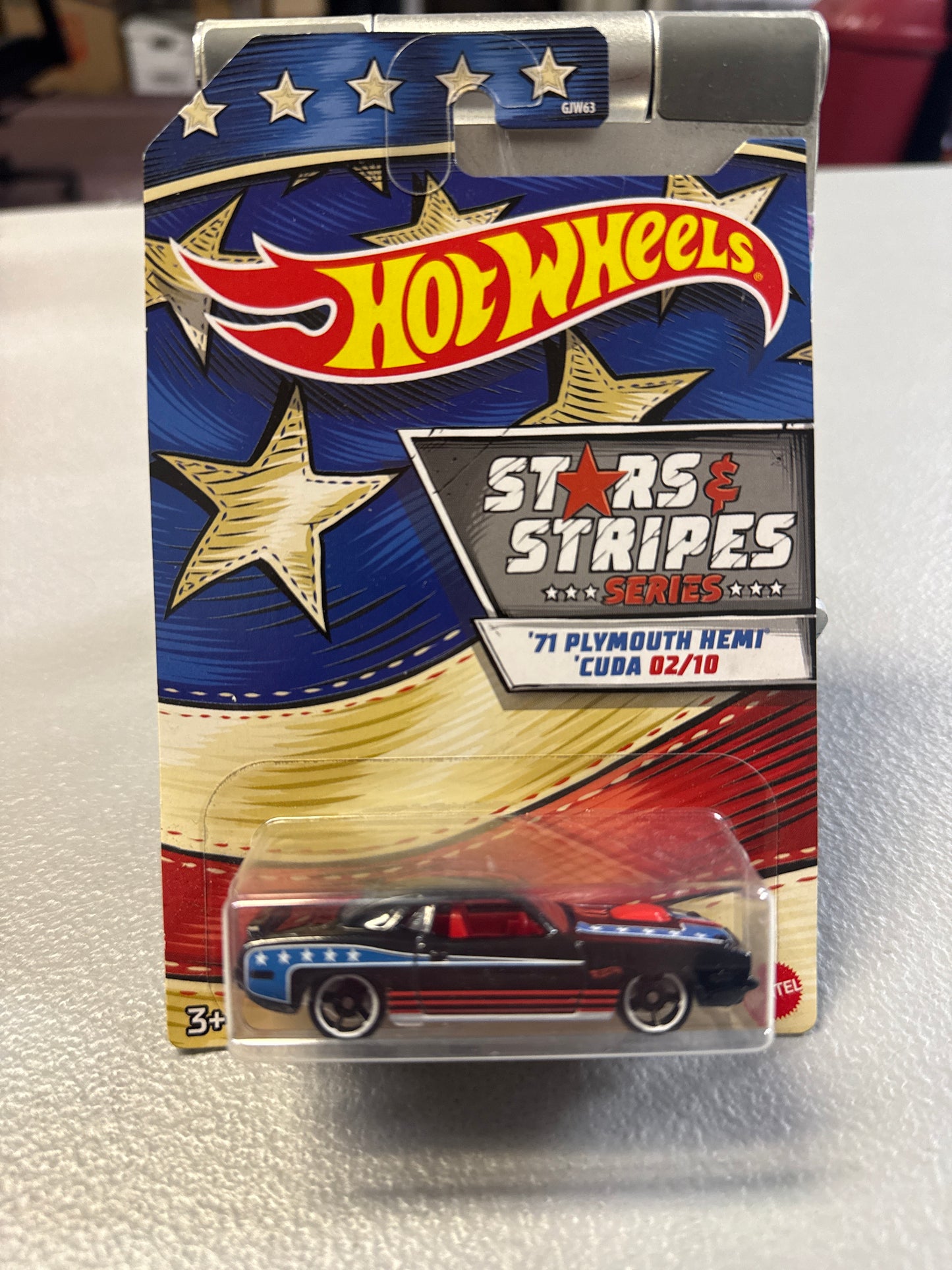 Hot Wheels Stars& Stripes ‘71 Plymouth Hemi ‘Cuda