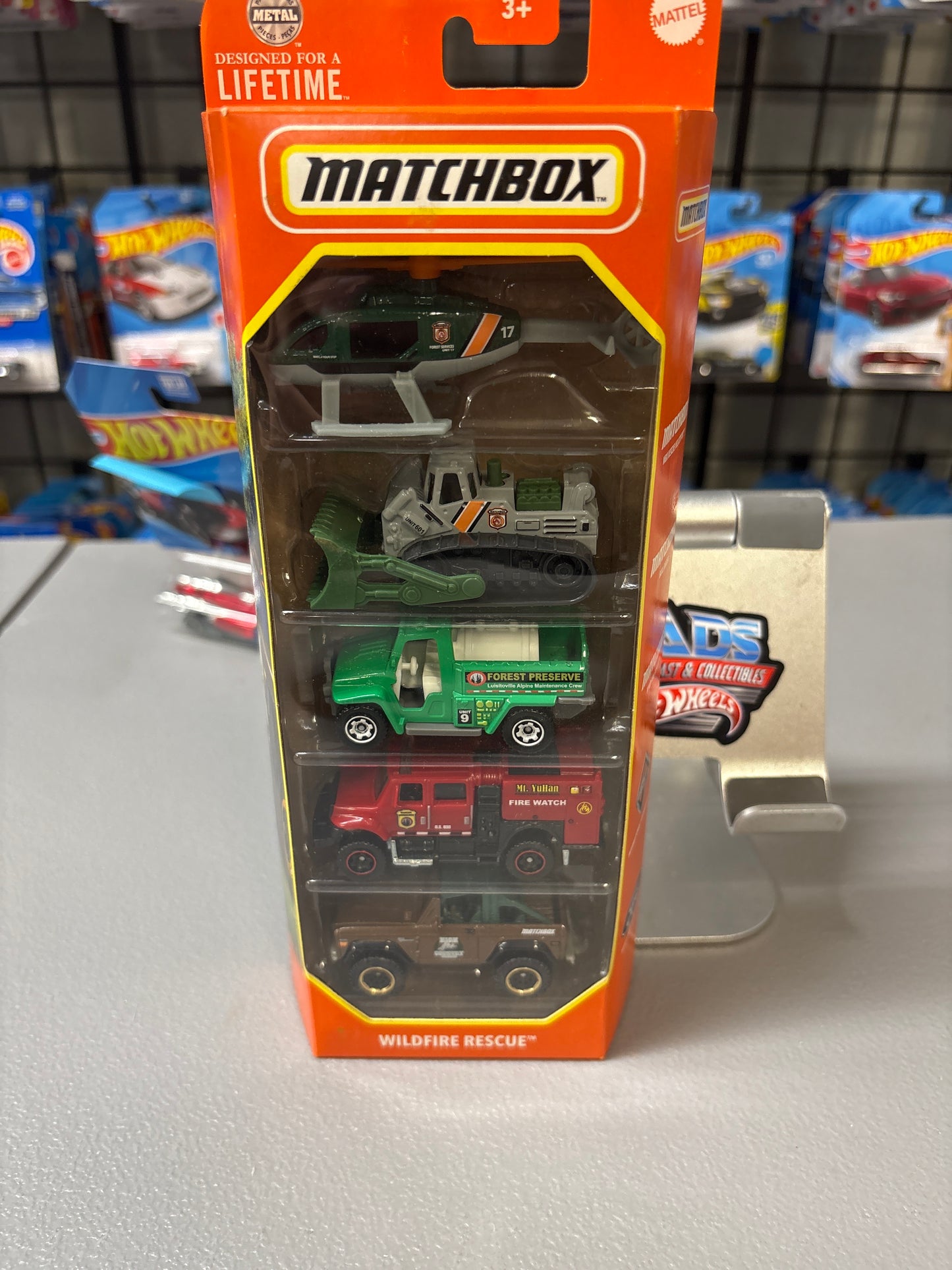 Matchbox 5 Pack Wildfire Rescue