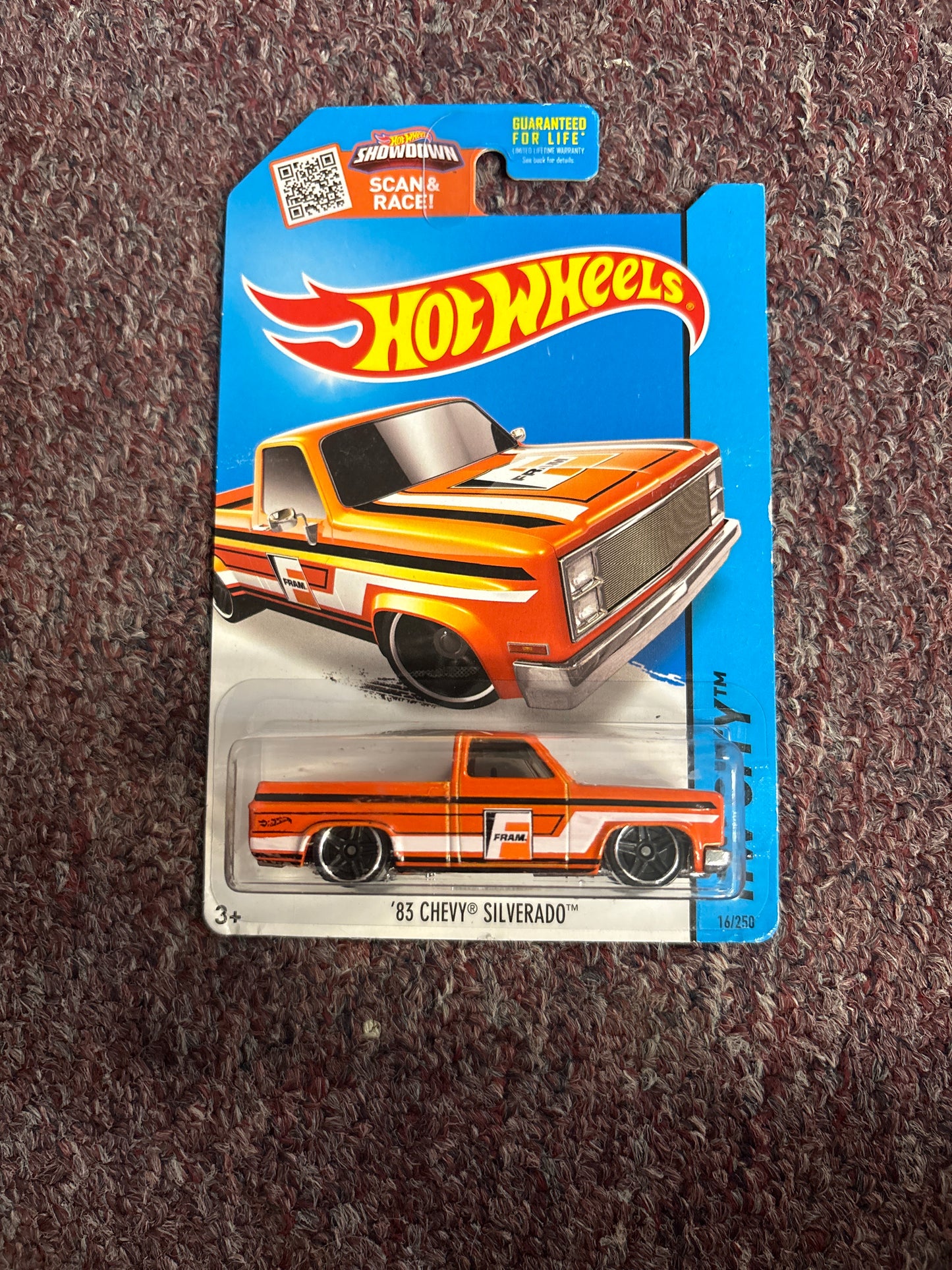 Hot Wheels Fram 83 Silverado