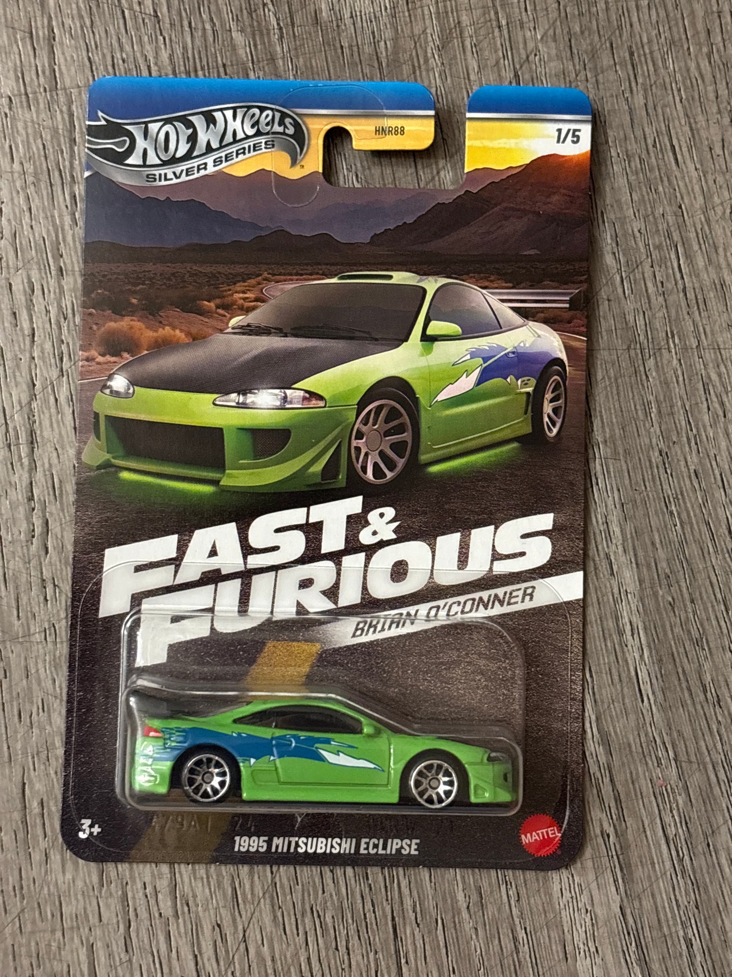 Hot Wheels Fast & Furious 1995 Mitsubishi Eclipse Green