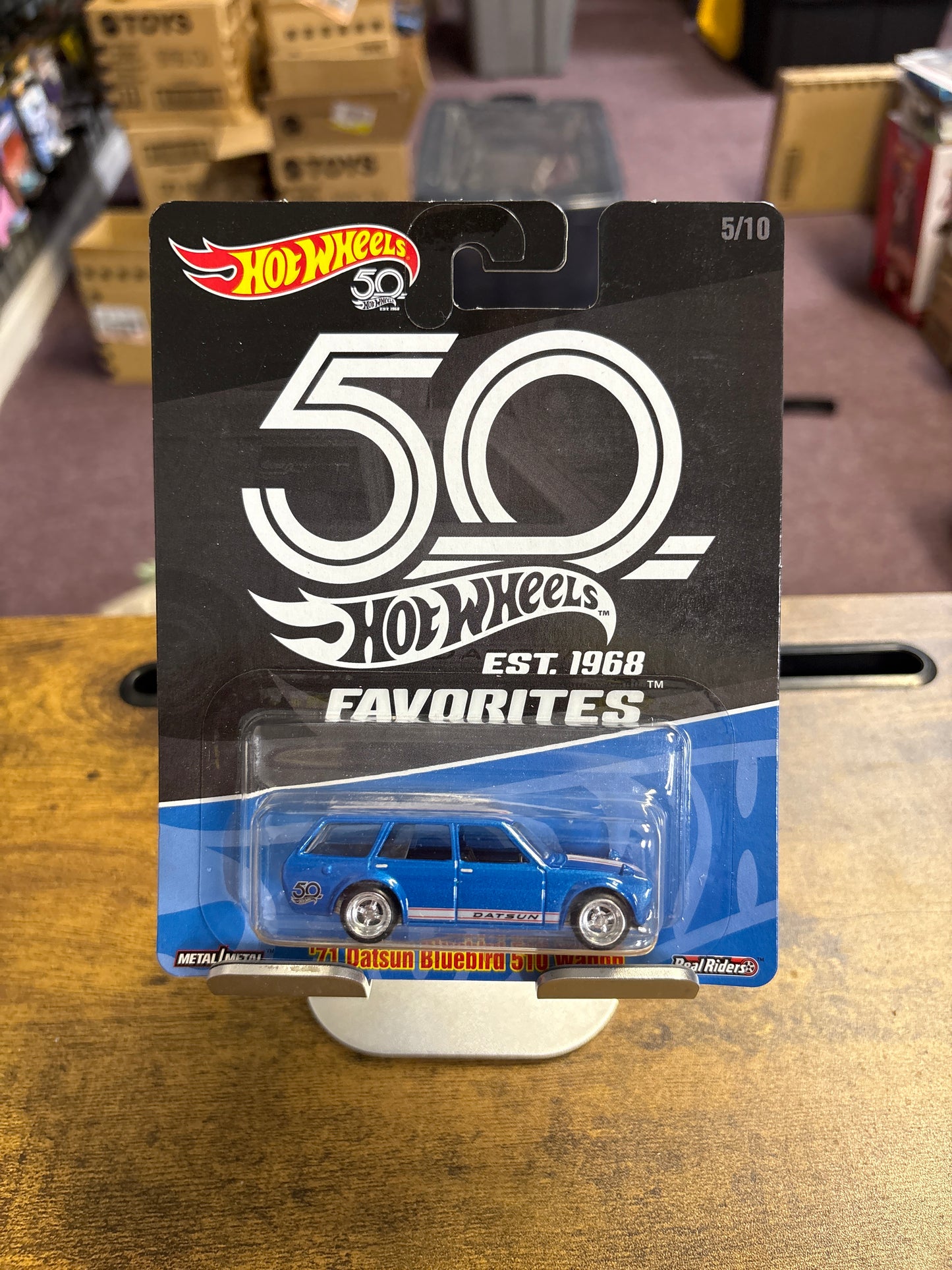 Hot Wheels 50 Favorites 71 Datsun 510 Wagon