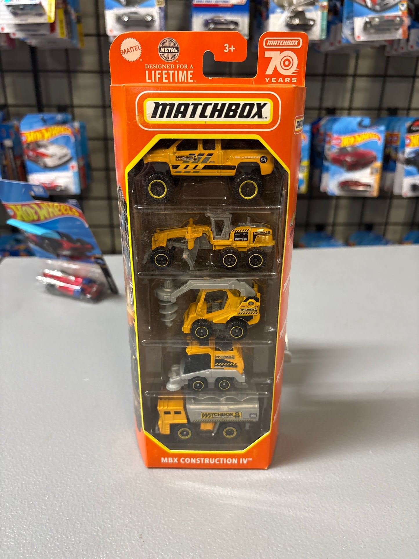 Matchbox 5 Pack MBX Construction IV