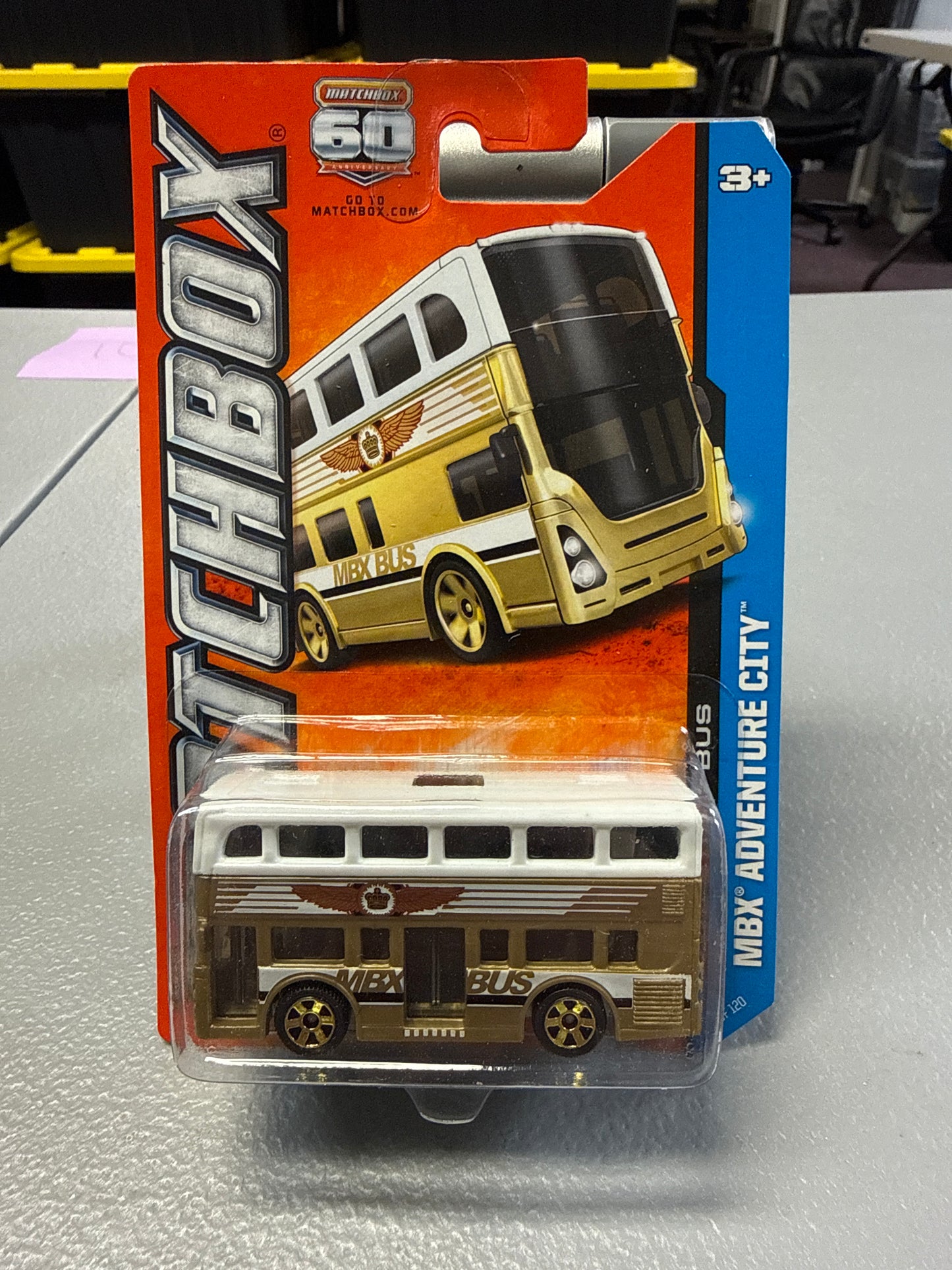 Matchbox Adventure City Two-Story Bus