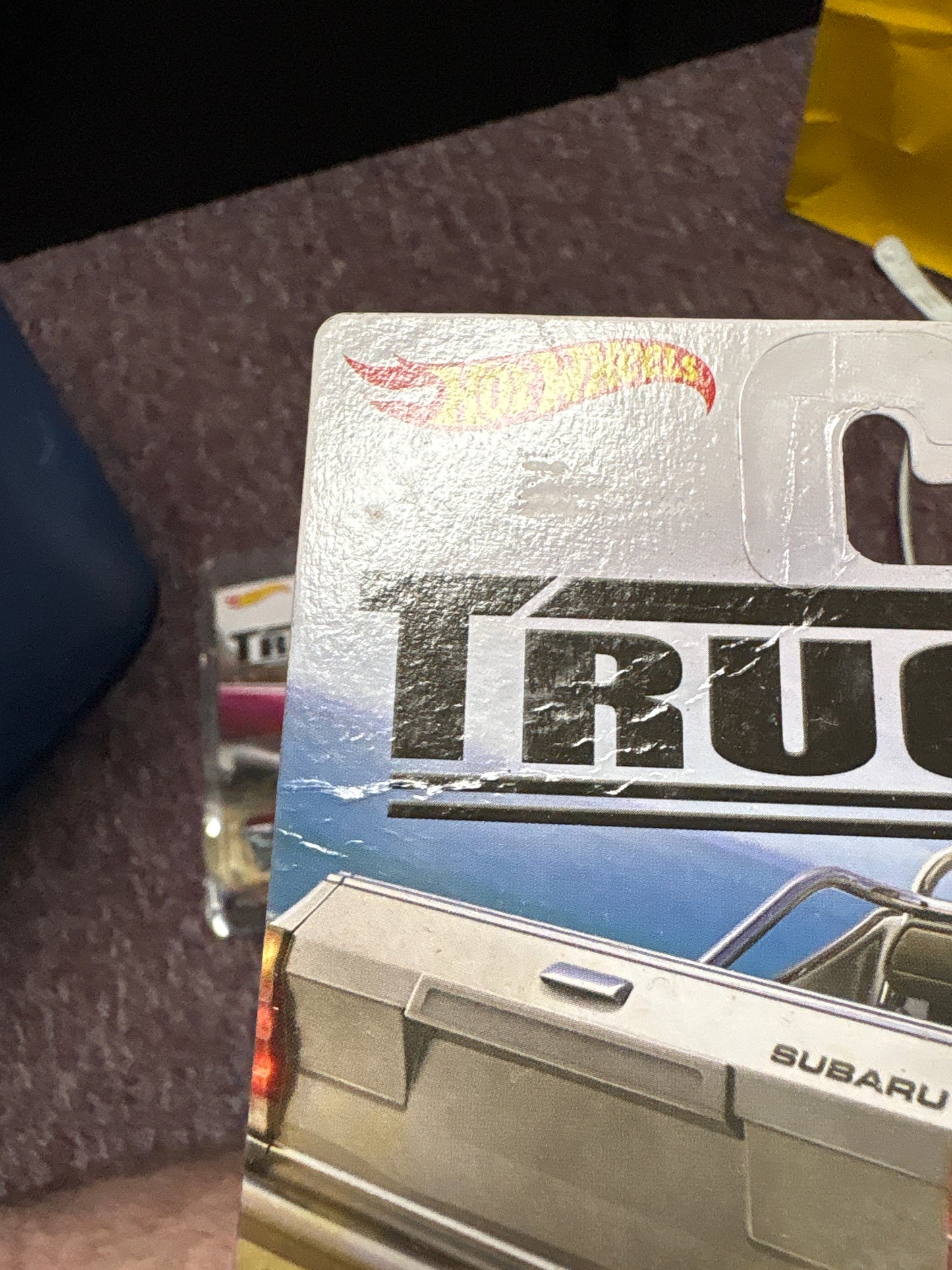 Hot Wheels 2016 Car Culture Trucks Silver Subaru Brat #3/5 Real Riders Diecast