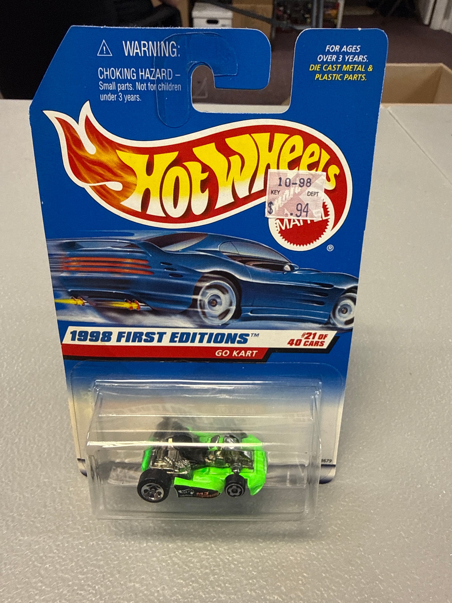 Hot Wheels 1998 First Editions Go Kart