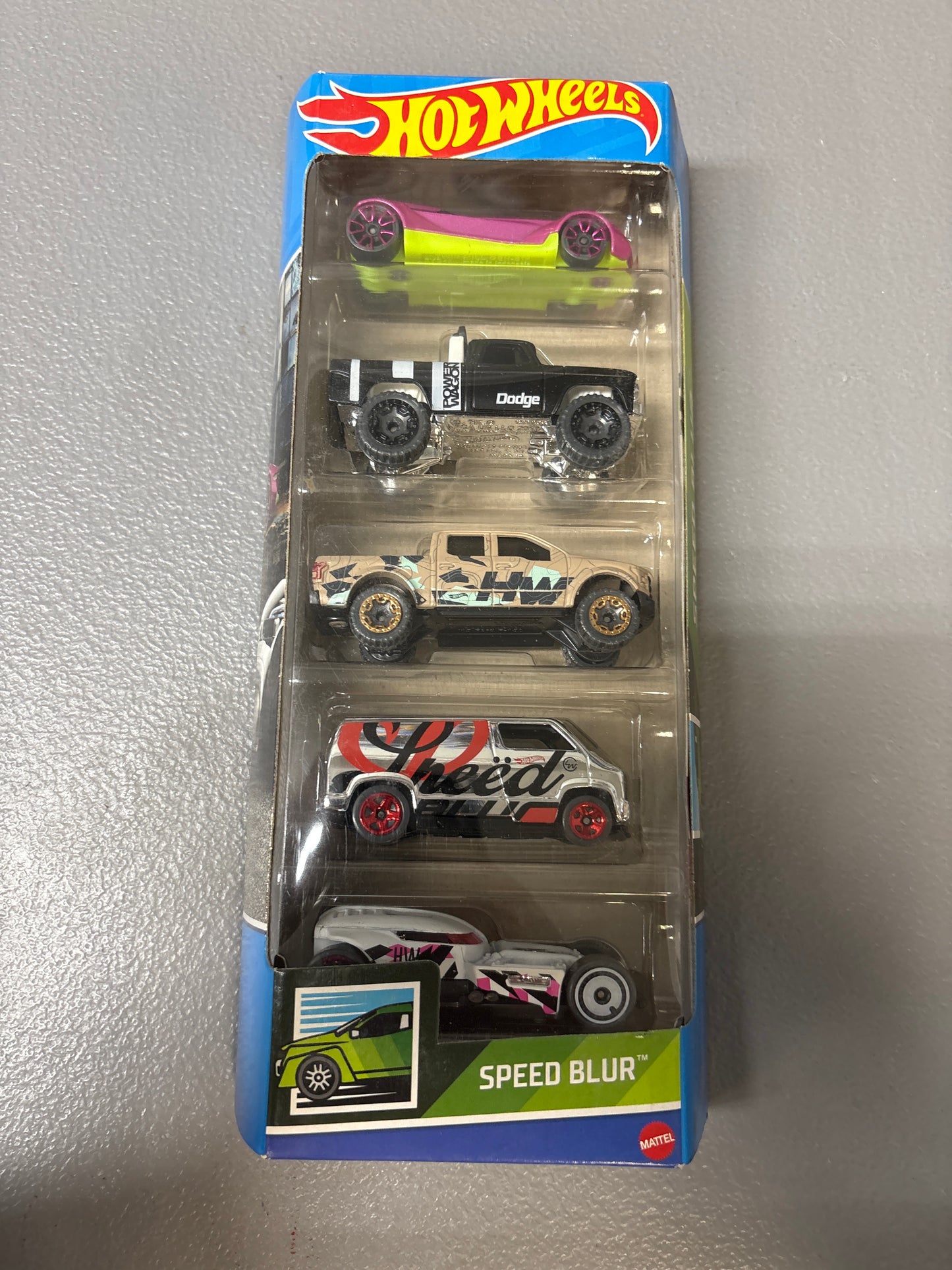 Hot Wheels 5 Pack Speed Blur