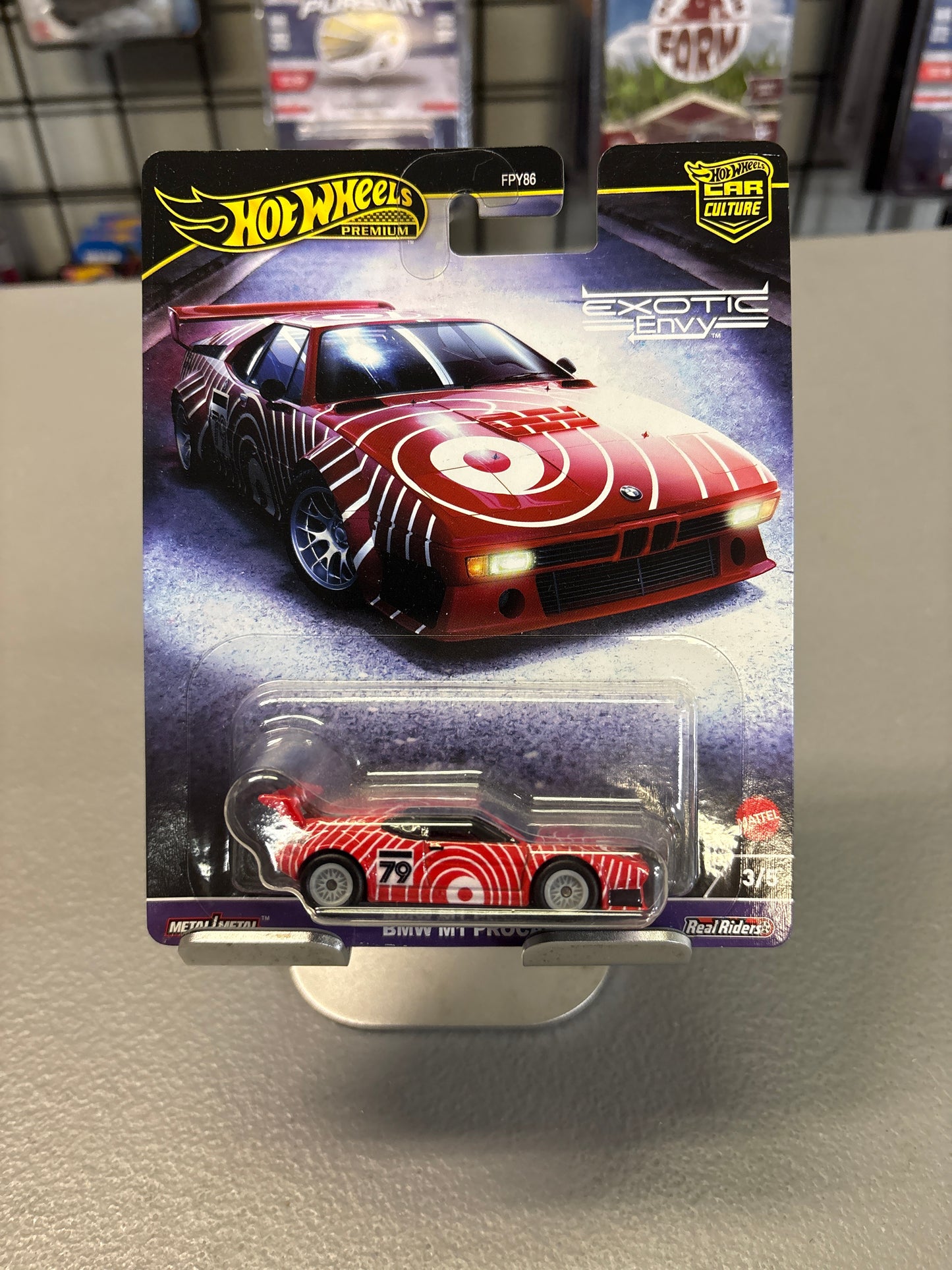 Hot Wheels Exotic Envy BMW M1 Procar