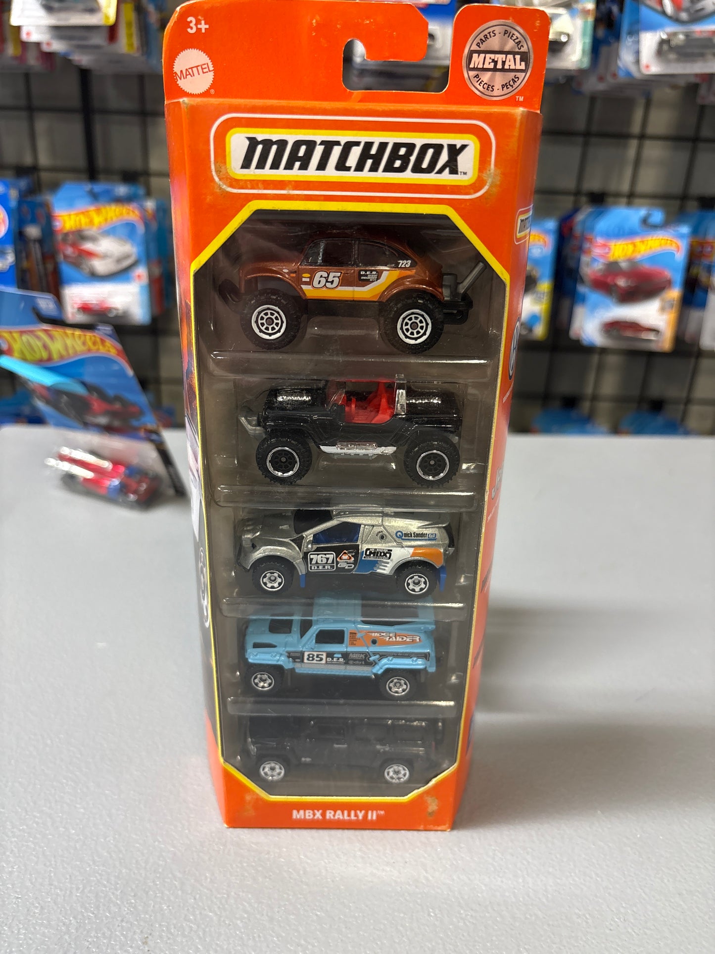 Matchbox 5 Pack MBX Rally II