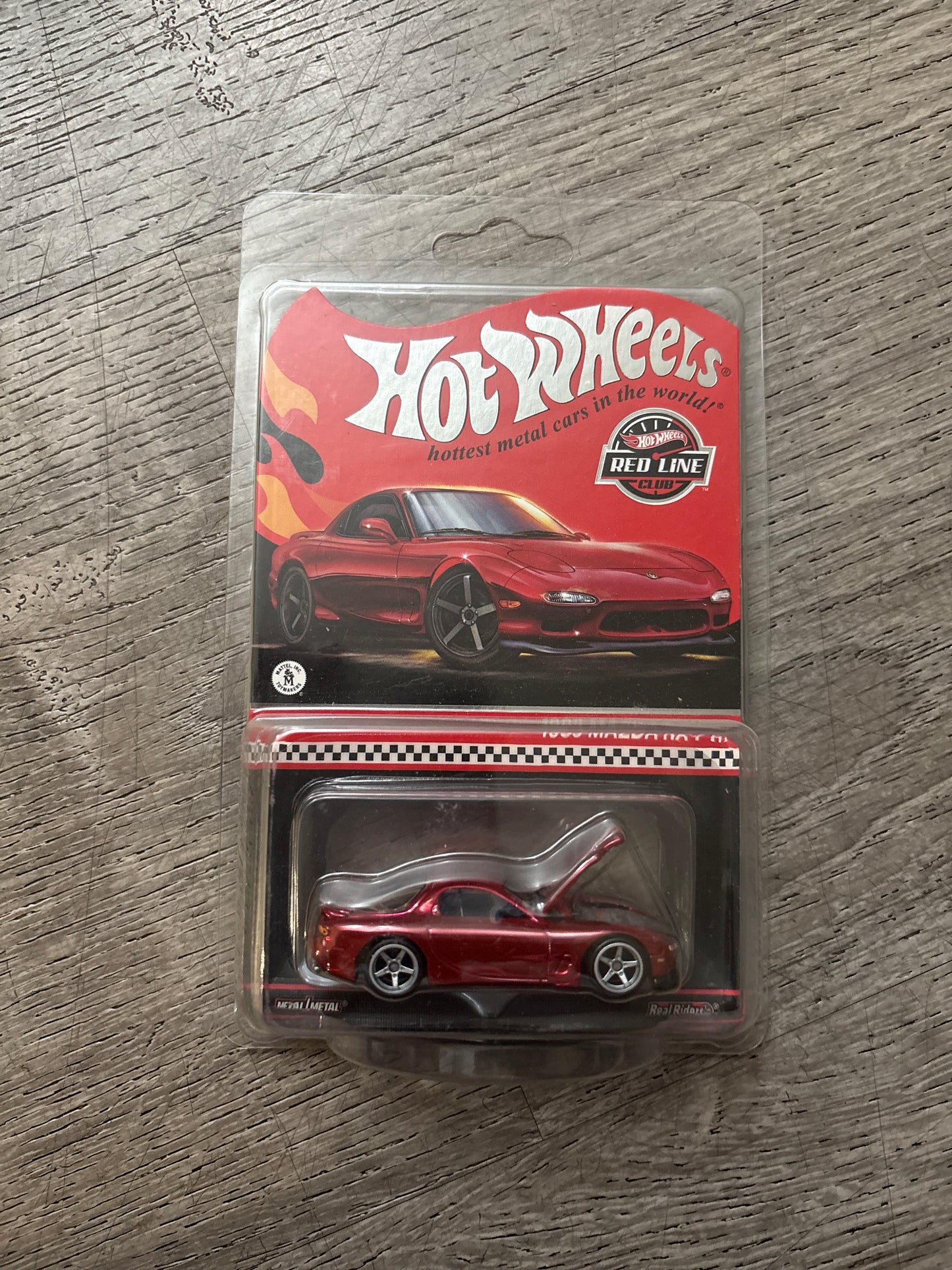 🔥Hot Wheels 2024 RLC Exclusive Red 1993 Mazda RX-7