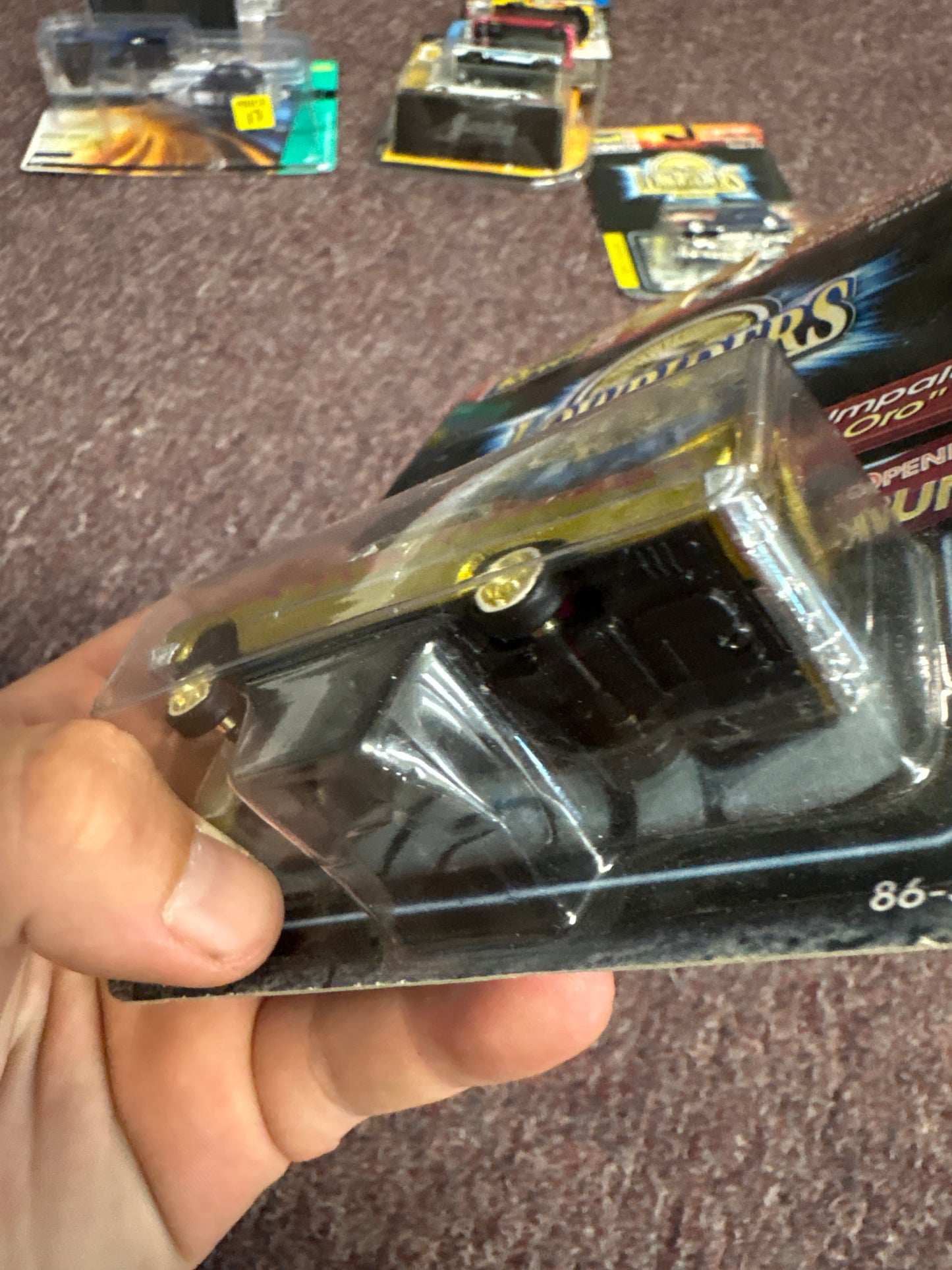 1999 Revell LOWRIDERS GOLD 63 CHEVY IMPALA CHICA DE ORO #25 Opening Trunk