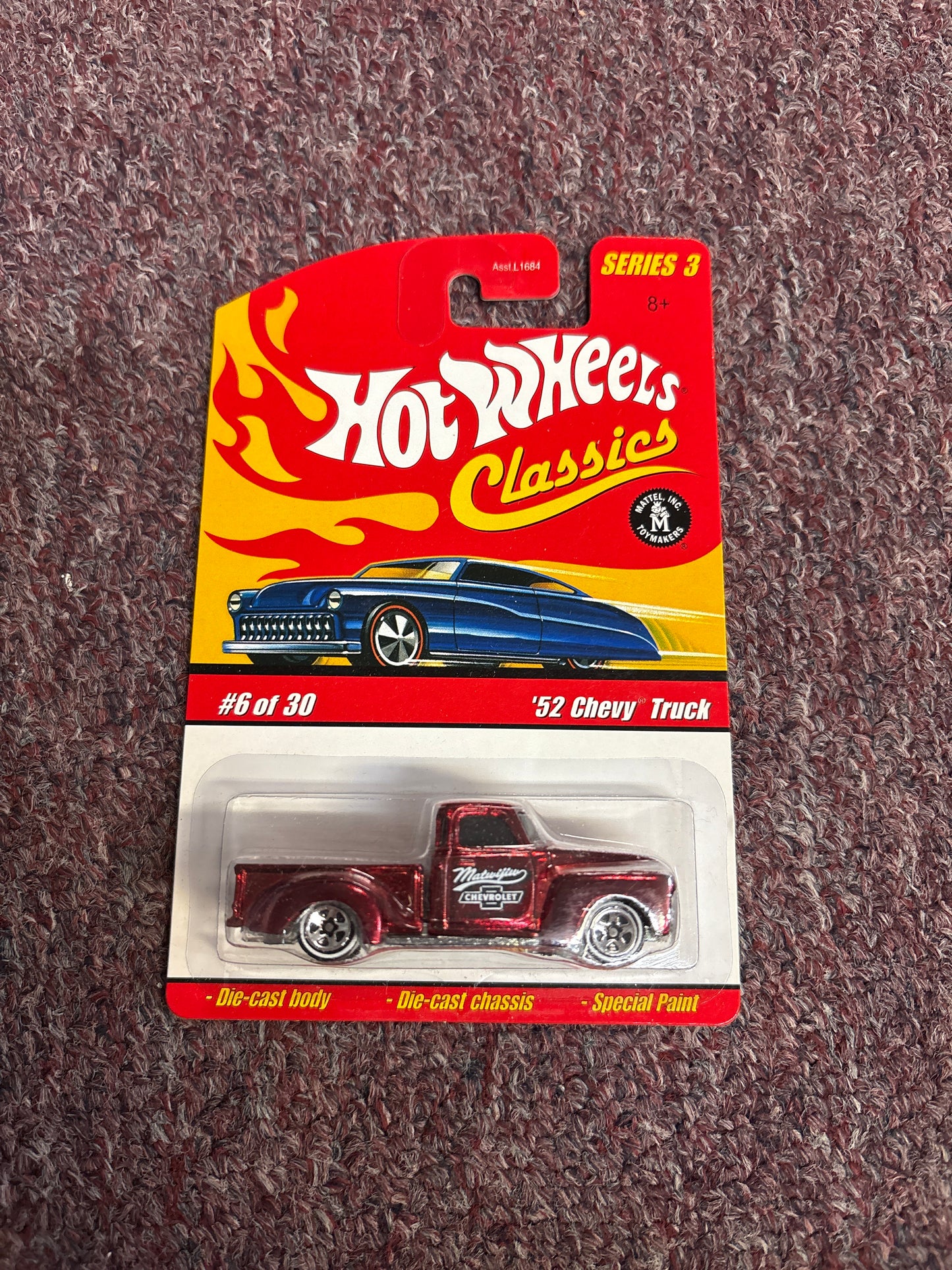 Hotwheels Classics 52 Chevy Truck
