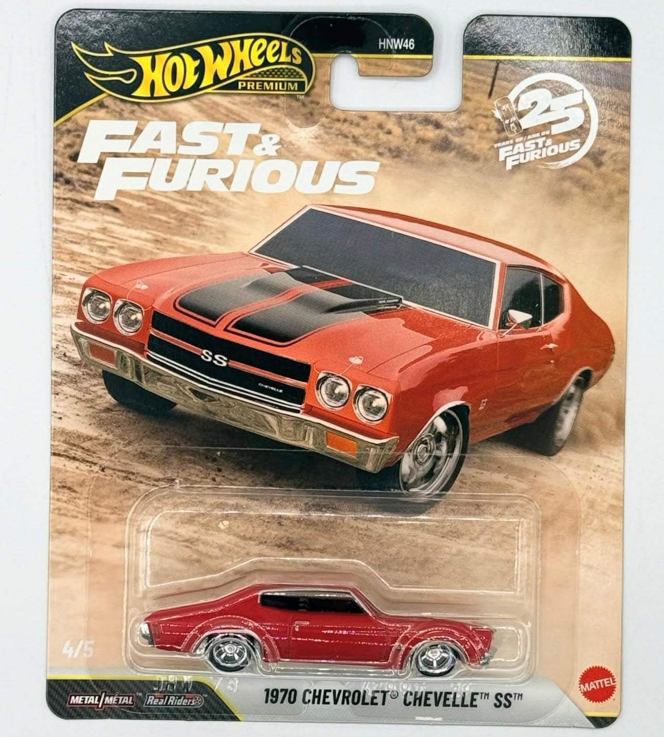 Hotwheels fast and furious 1970 Chevy Chevelle SS