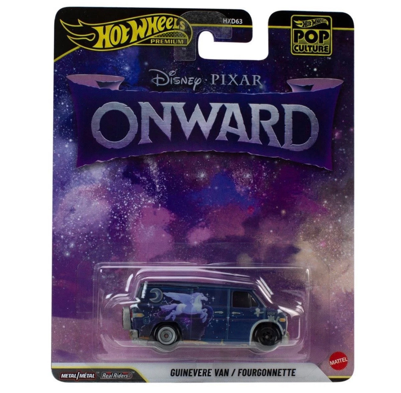 2026 Hot Wheels Premium Guinevere Van Disney Pixar - Onward Pop Culture