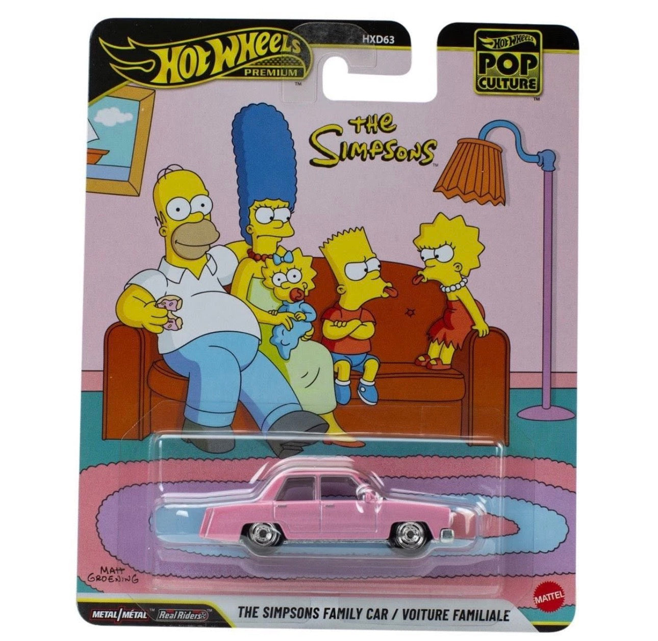 2026 Hot Wheels Pop Culture The SIMPSONS Family Car