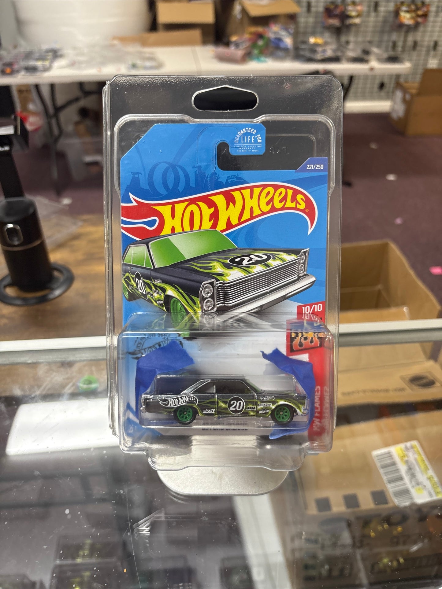 2020 Hot Wheels Super Treasure Hunt HW Flames '65 Ford Galaxie