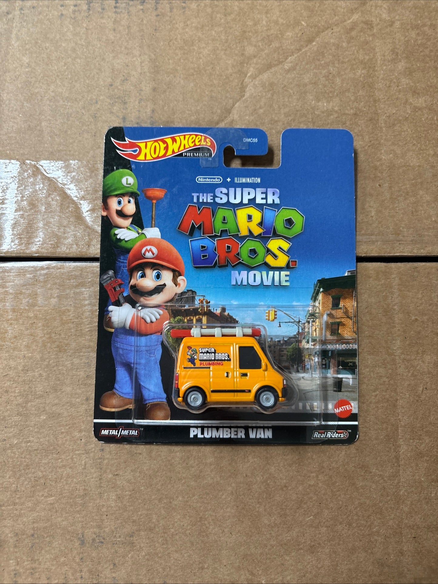 Hot Wheels Super Mario Bros. Plumber Van Nintendo