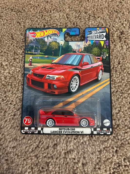 Hot Wheels Boulevard #79 Mitsubishi Lancer Evolution VI