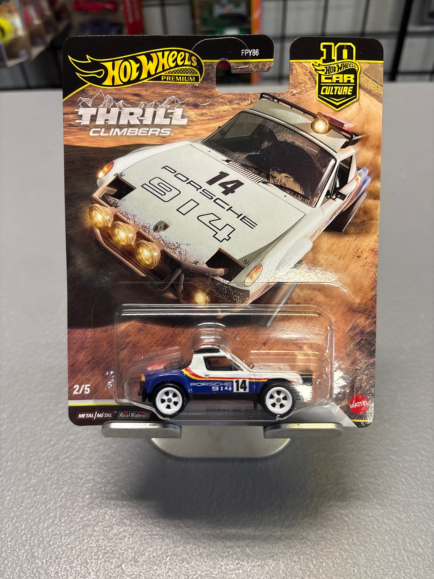 Hot Wheels Thrill Climbers Porsche 914 Safari