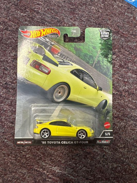 Hot Wheels Mountain Drifters Car Culture 95 Toyota Celica GT-Four