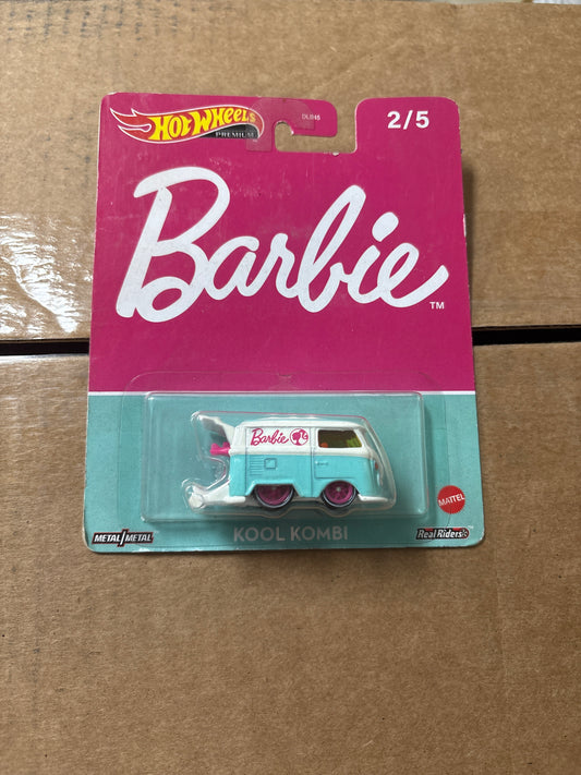 BAD CARD Hot Wheels Premium Pop Culture Barbie Kool Kombi 2/5