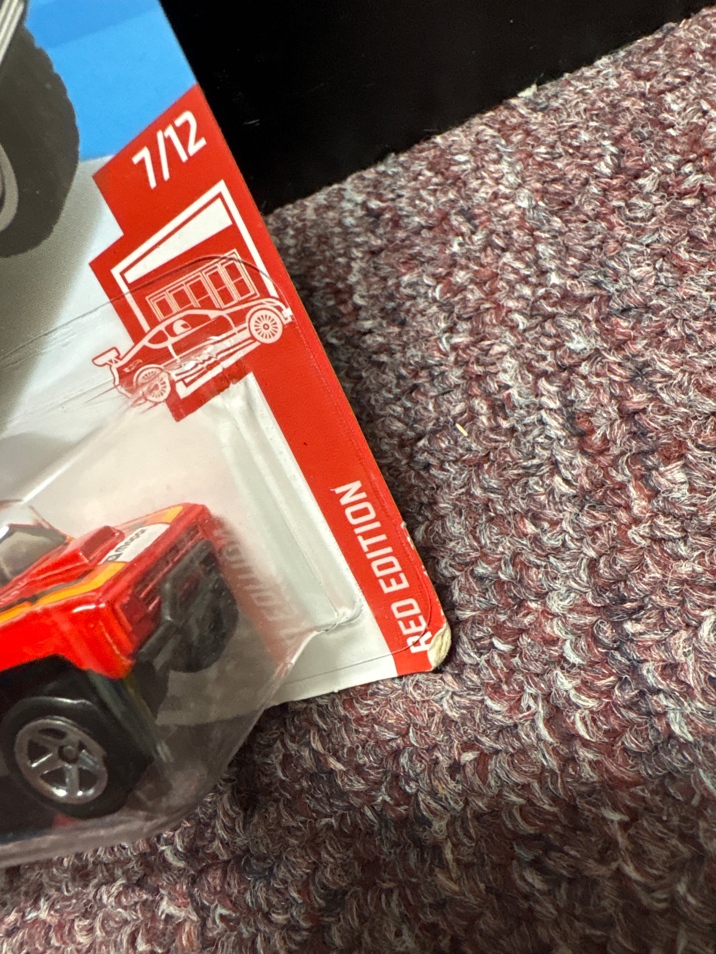 2019 Hot Wheels #64 Red Edition '87 Dodge D100 Target Exclusive