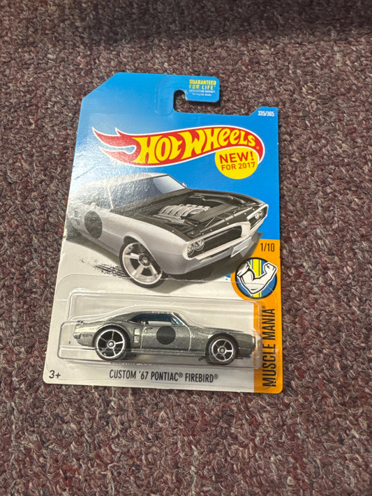 Custom 67 Pontiac Firebird Muscle Mania Hot Wheels