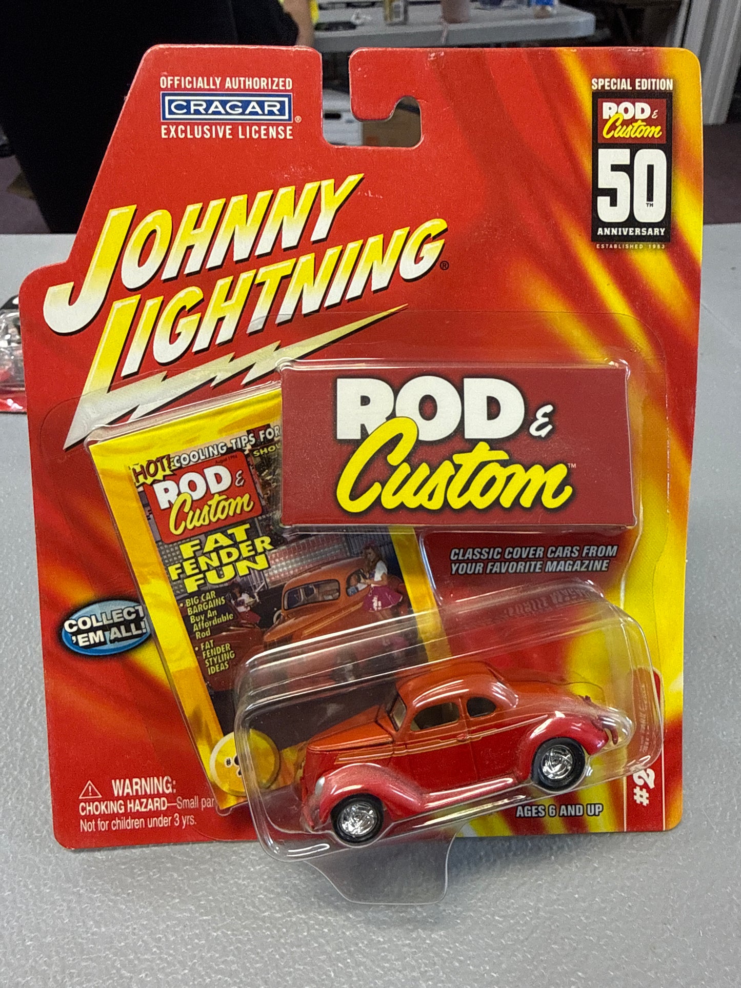 Johnny Lightning #2 1937 Ford Coupe