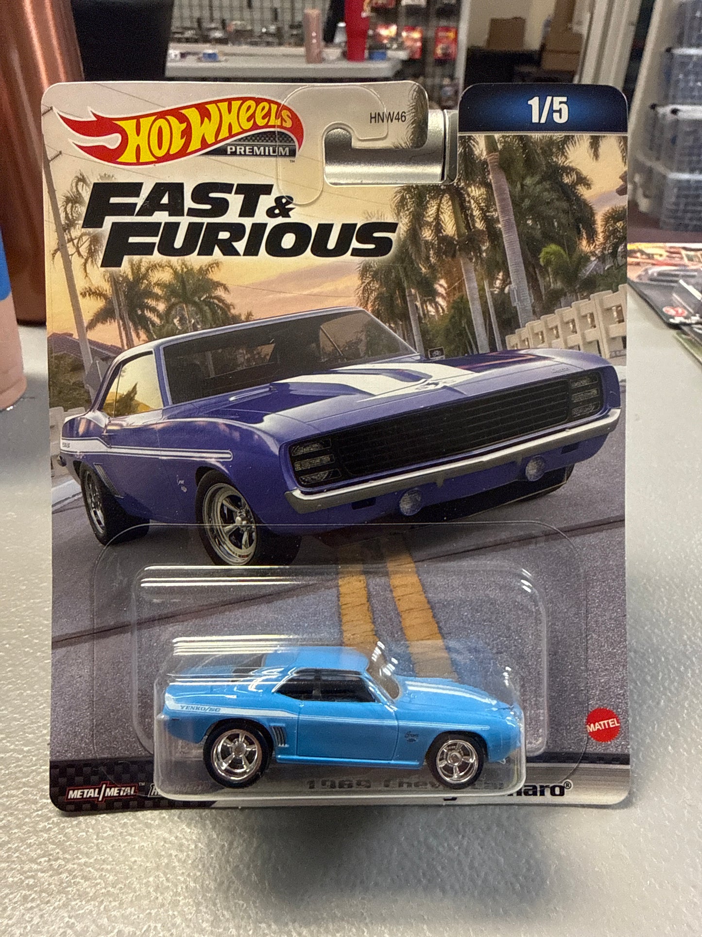 Hot Wheels Fast & Furious 1969 Chevy Camaro