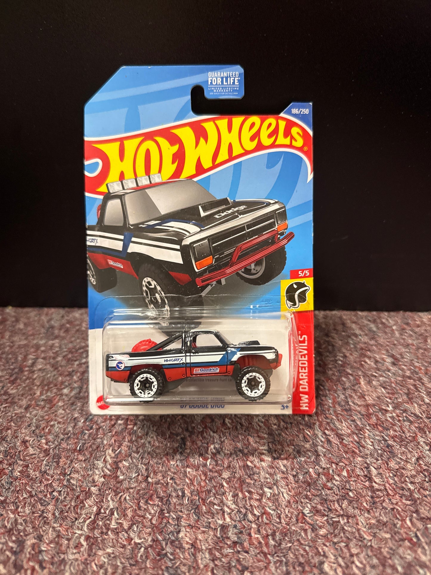 2022 Hot Wheels '87 DODGE D100 Treasure Hunt