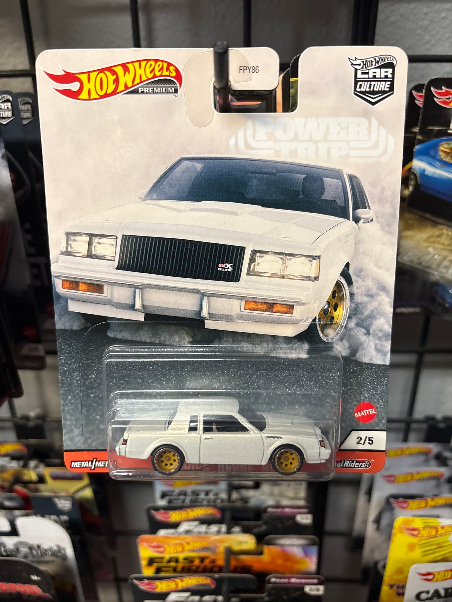Hot Wheels Power Trip 87 Buick Regal GNX