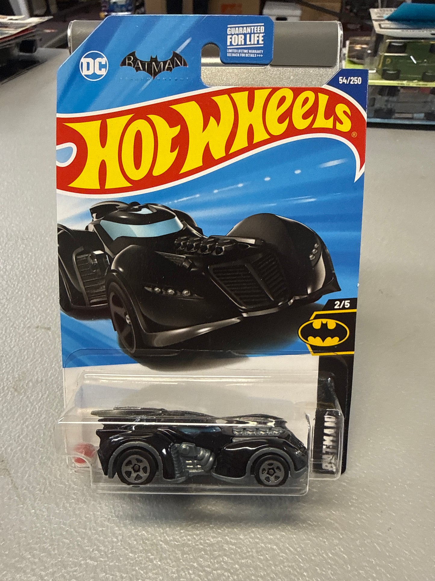 Hot Wheels Batman Arkham Asylum Batmobile