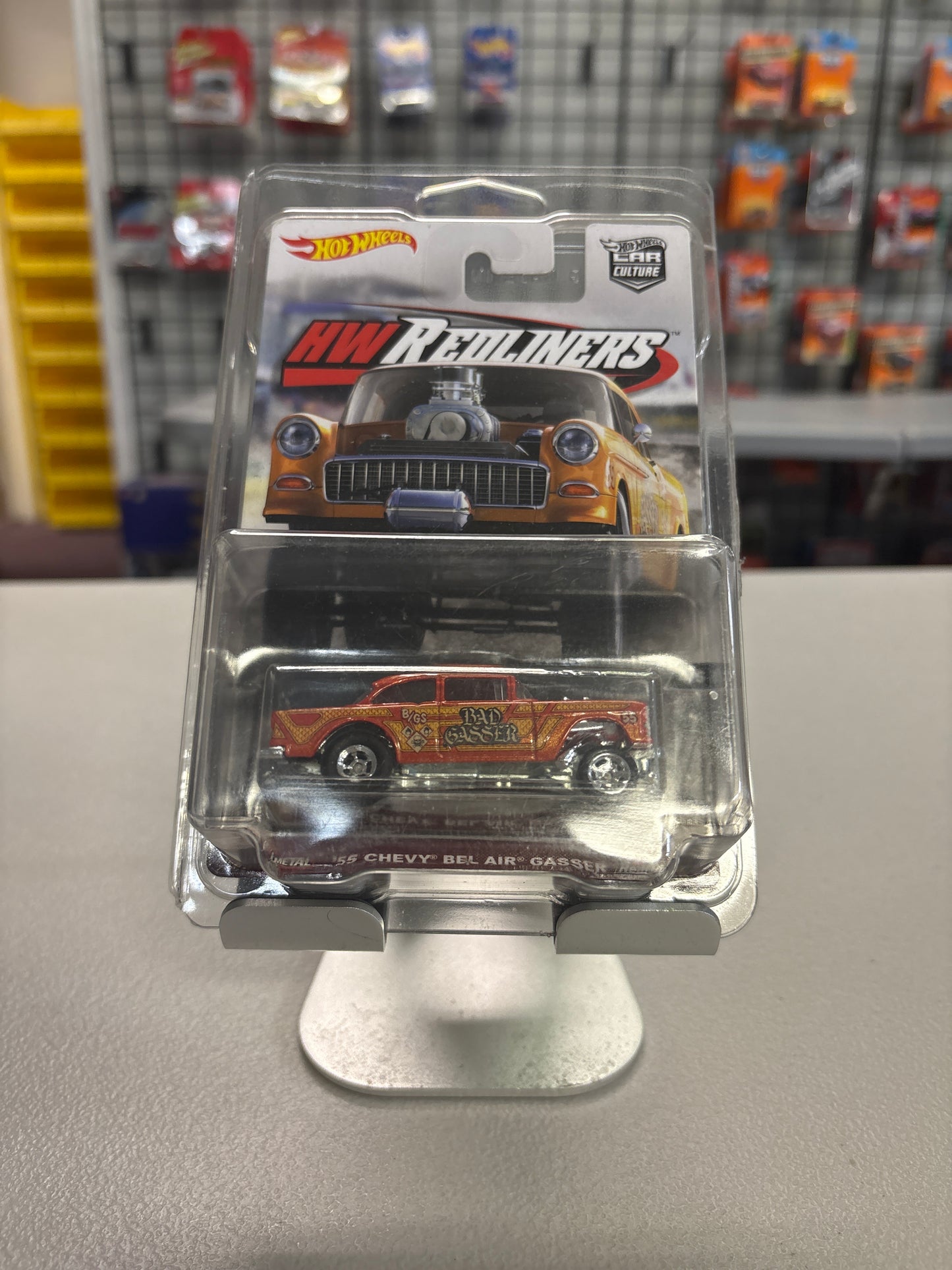 Hot Wheels HW Redliners 55 Chevy Bel Air Gasser