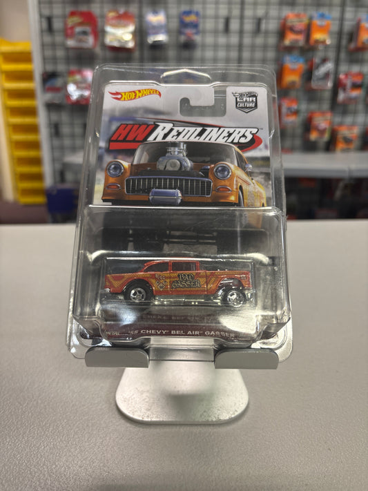 Hot Wheels HW Redliners 55 Chevy Bel Air Gasser