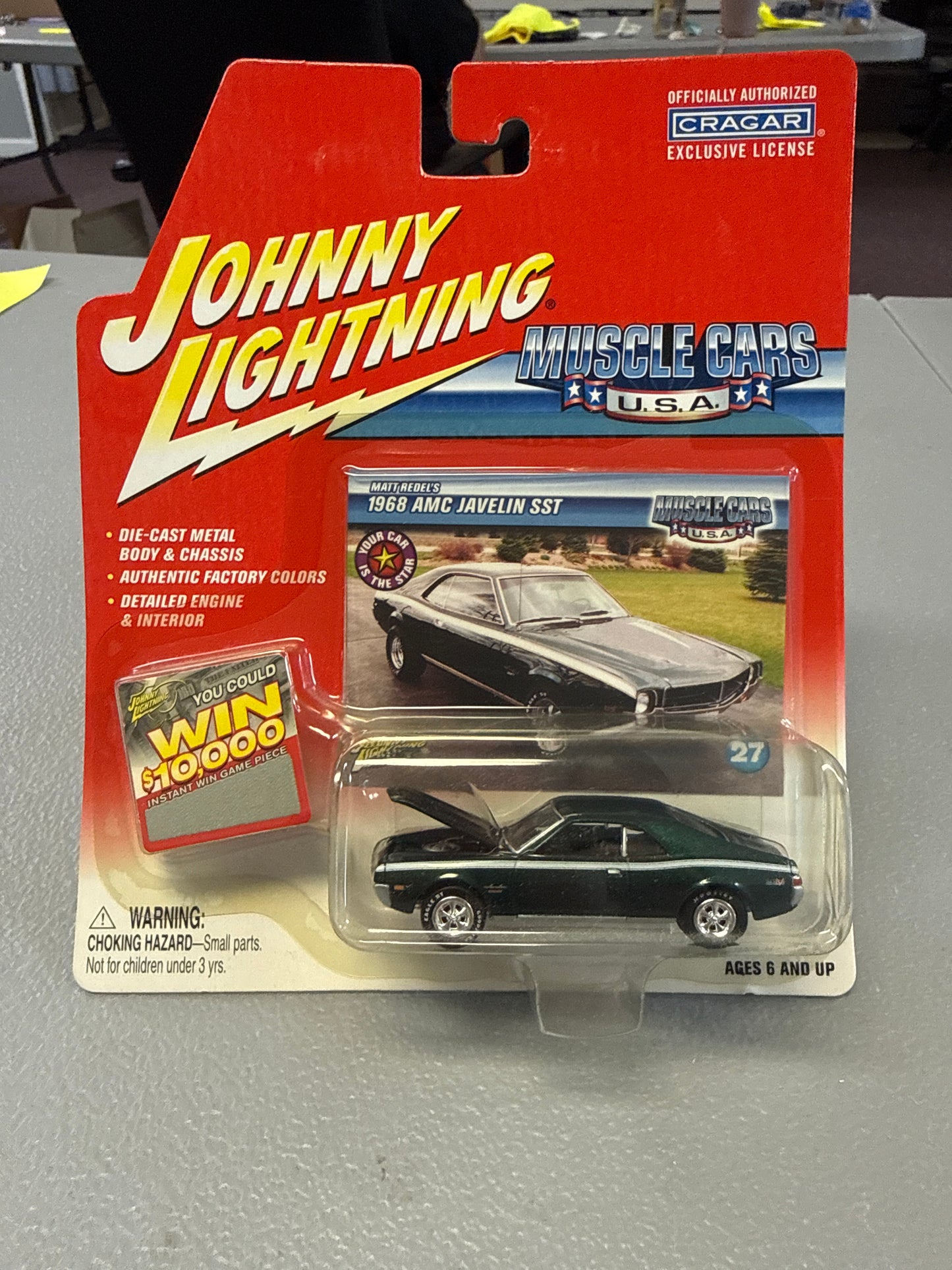 Johnny Lightning Muscle Cars 1968 AMC Javelin SST