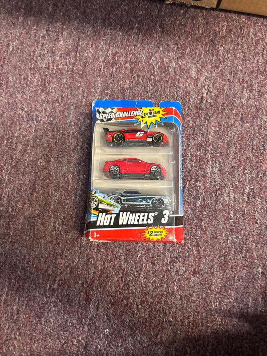 Hot Wheels 3 Pack Speed Challenge